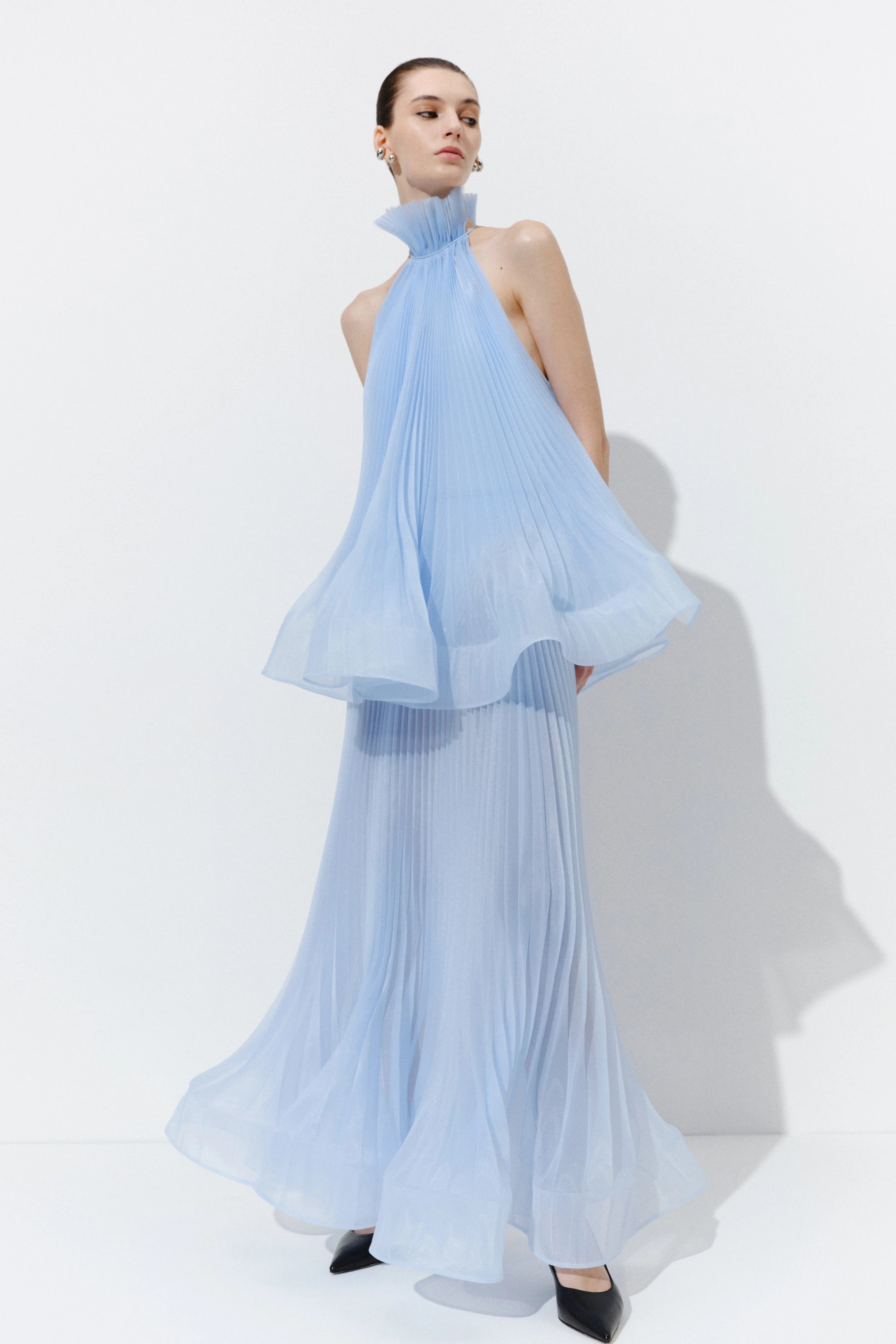 Evelyn Pleated Set