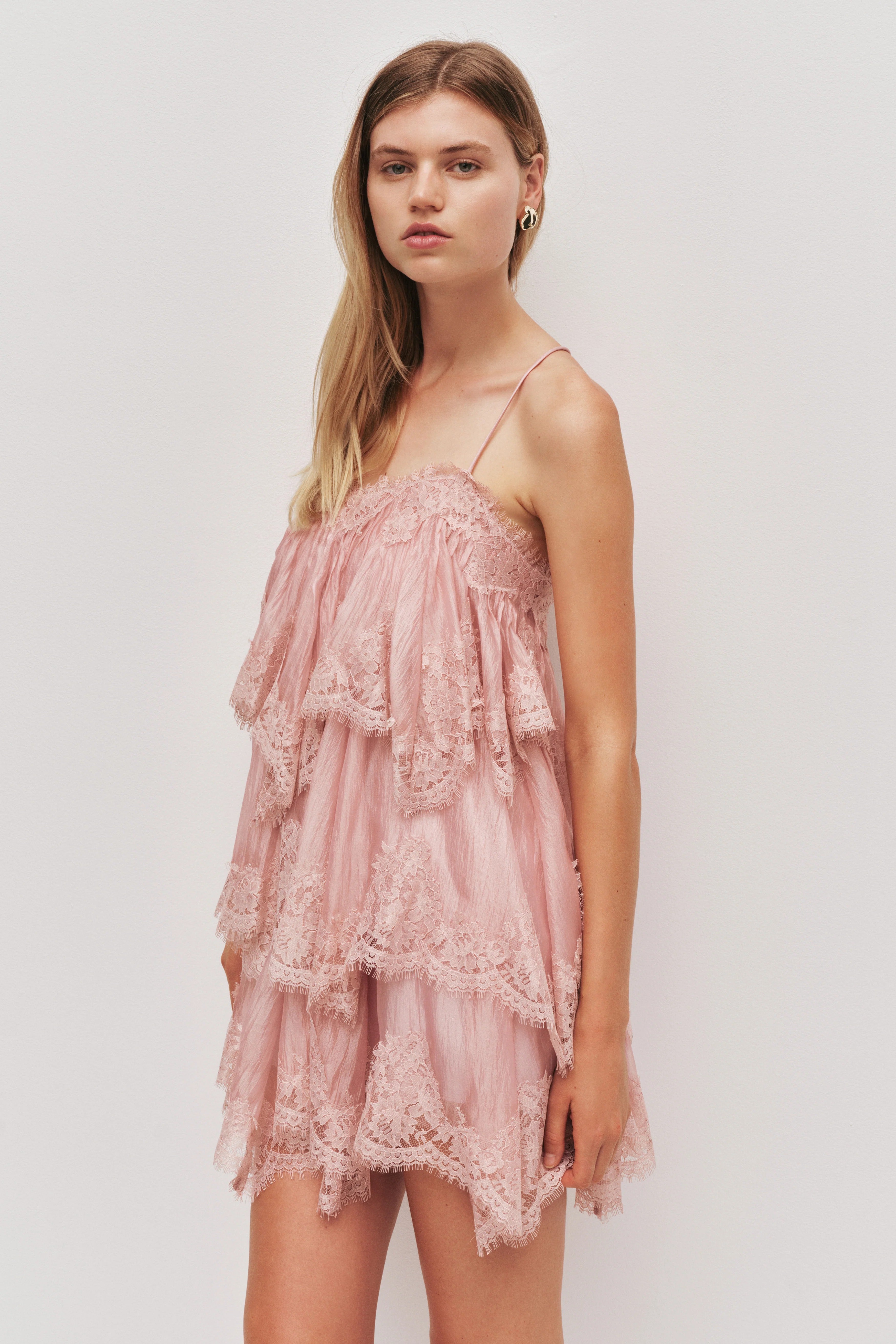Ophelia Lace Mini Dress