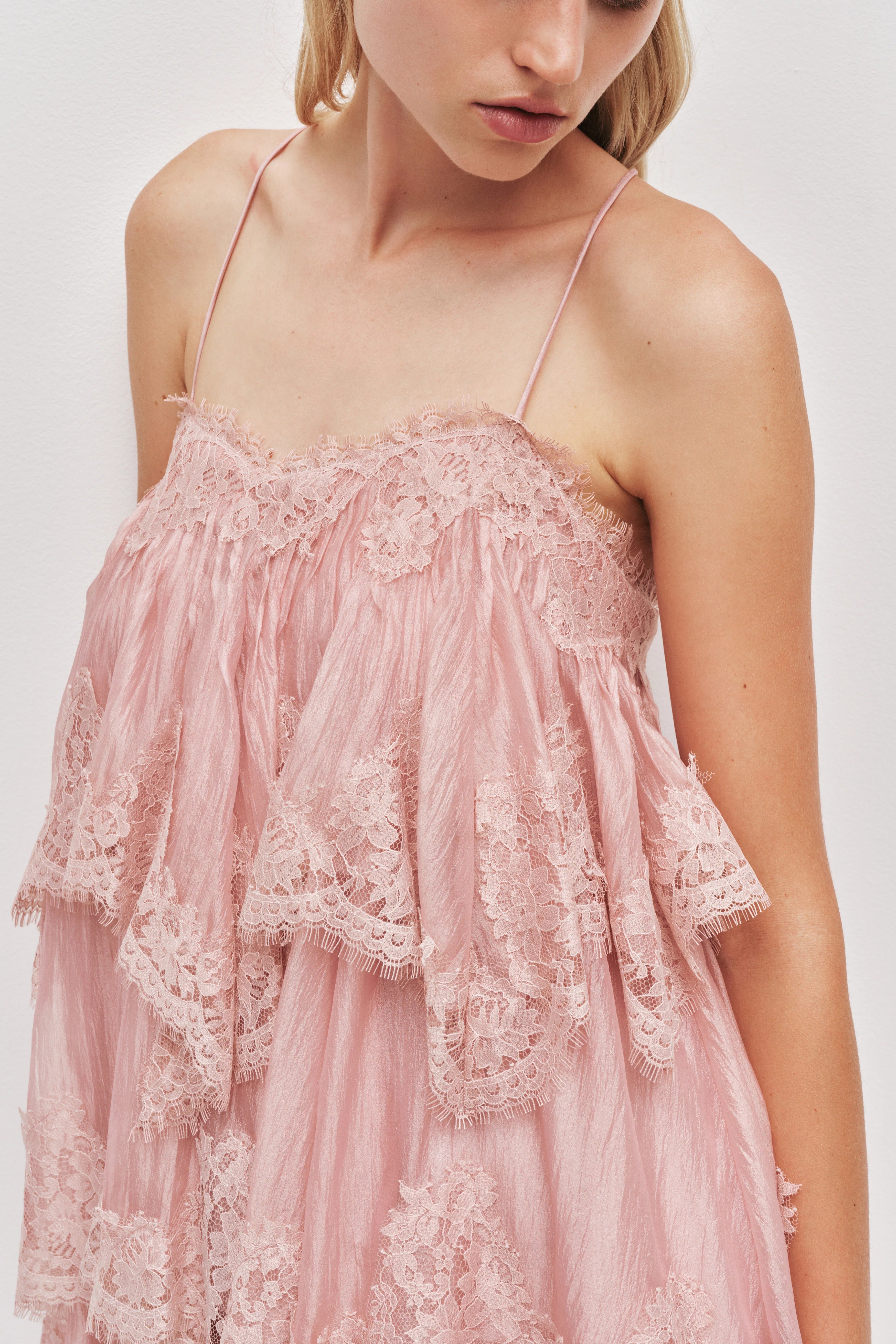 Ophelia Lace Mini Dress