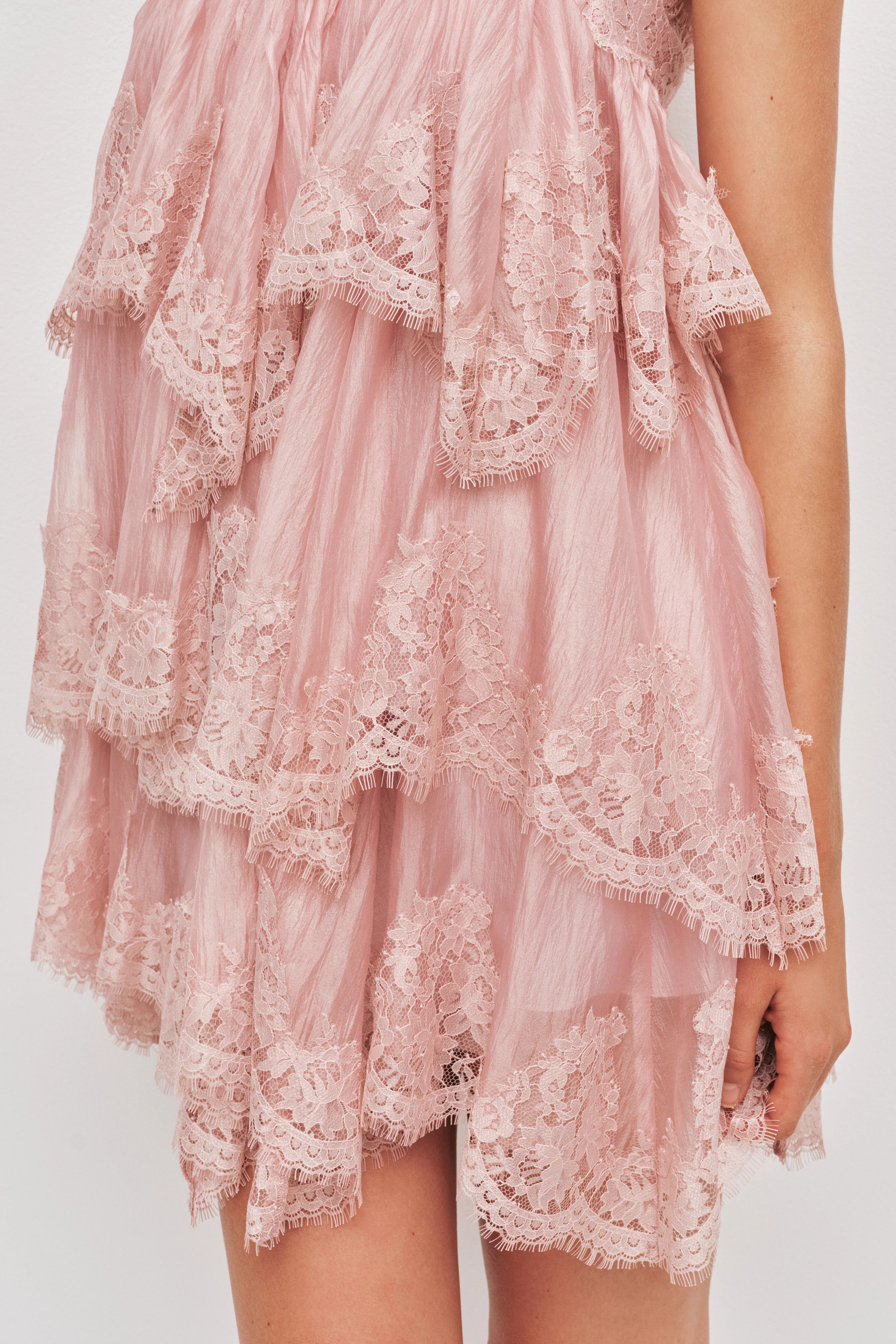 Ophelia Lace Mini Dress