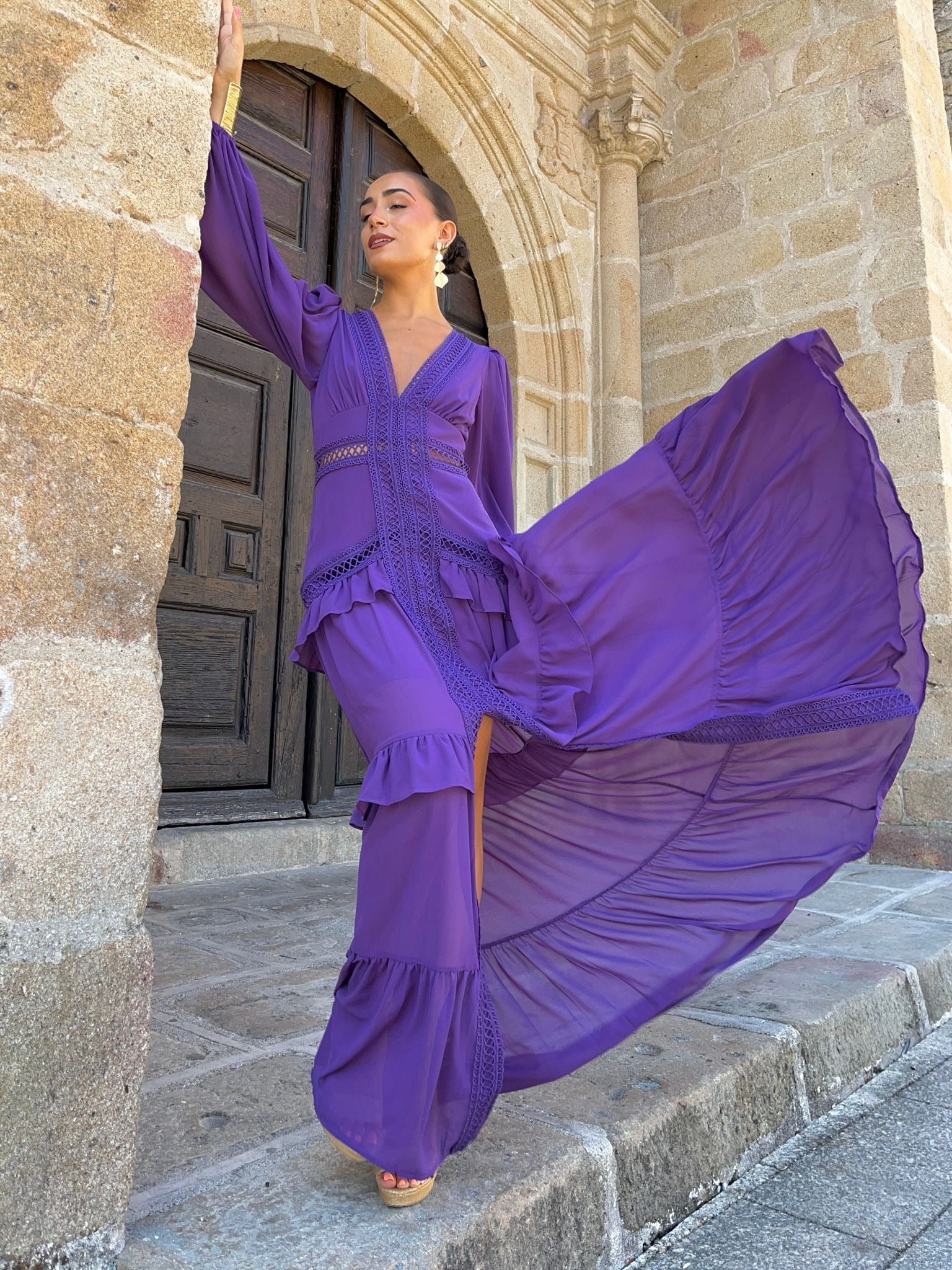 Vestido Lúmina Morado