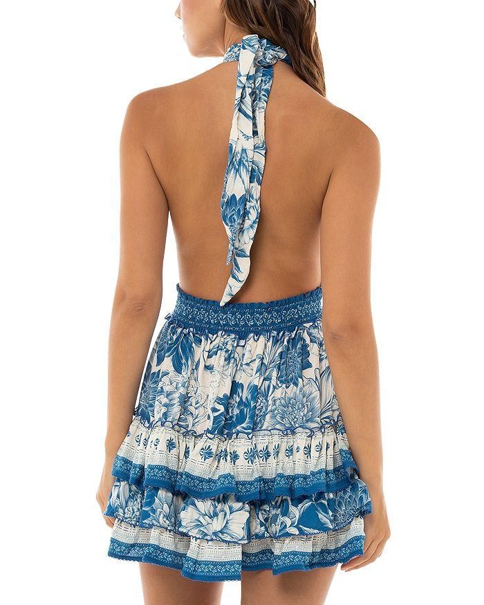 Maona Wats Halter Mini Dress