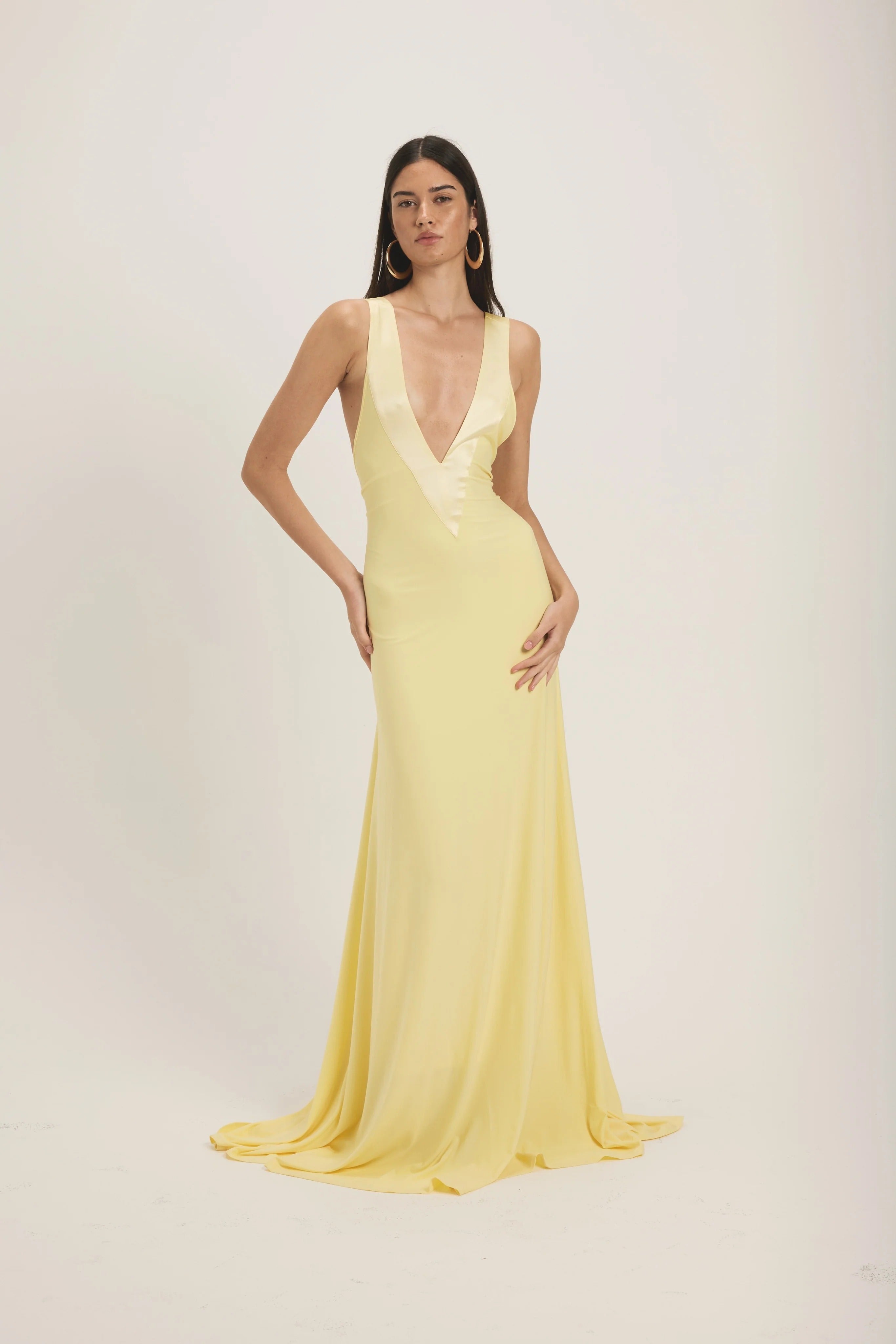 Rosa Gown - Lemon