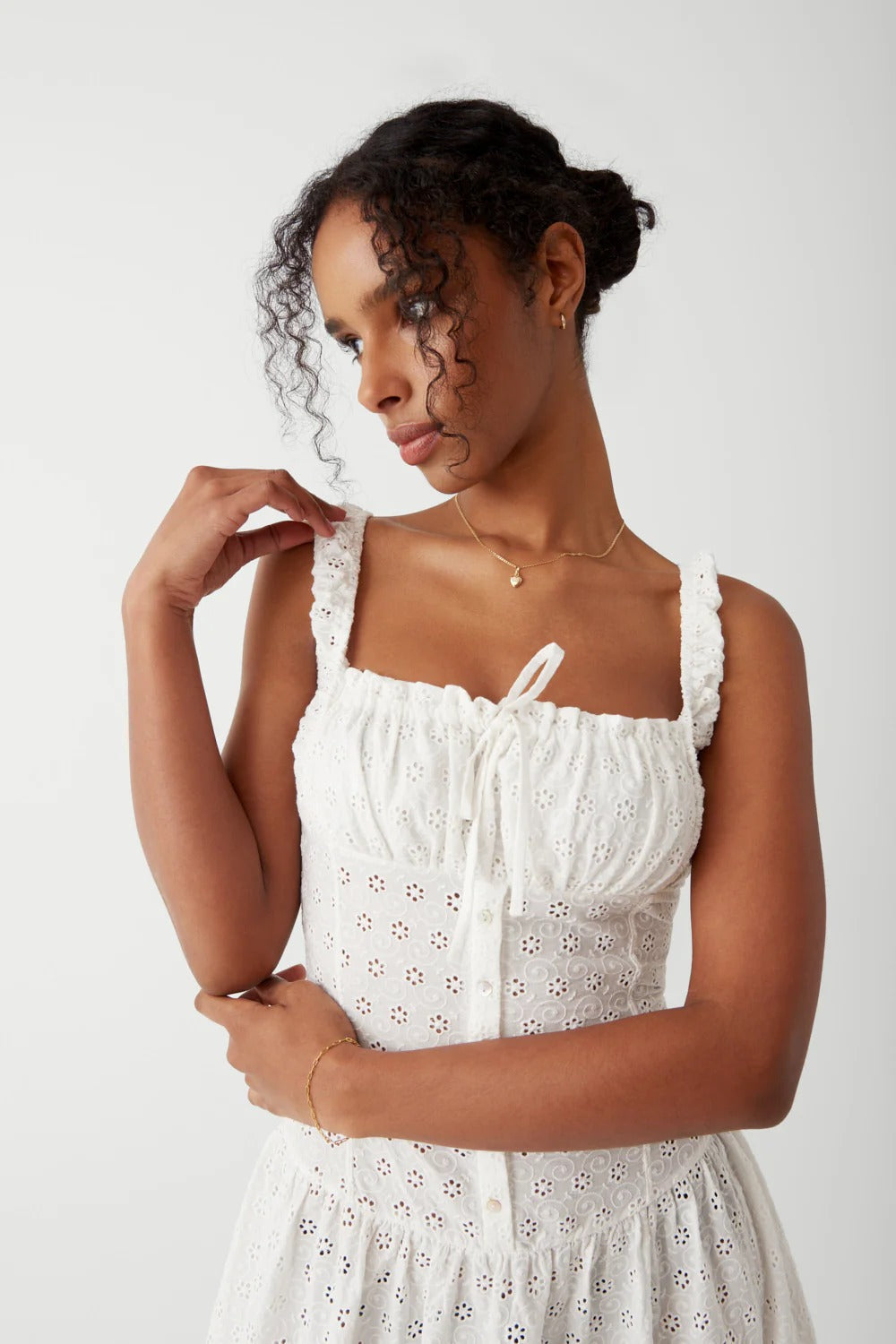 Christabelle Eyelet Maxi Dress