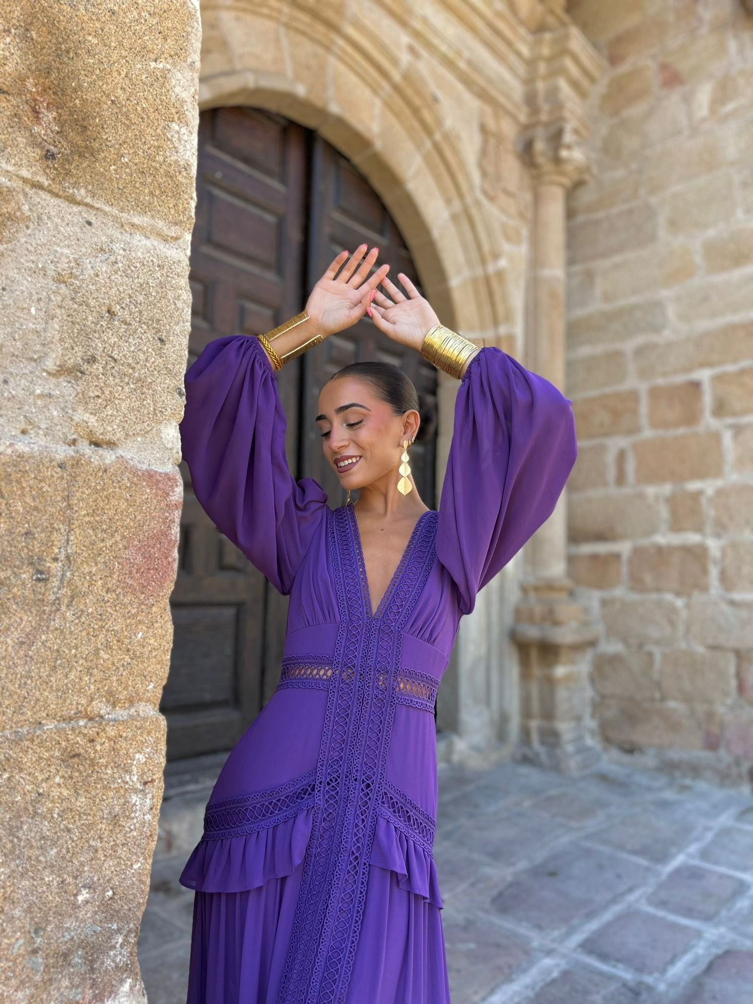 Vestido Lúmina Morado