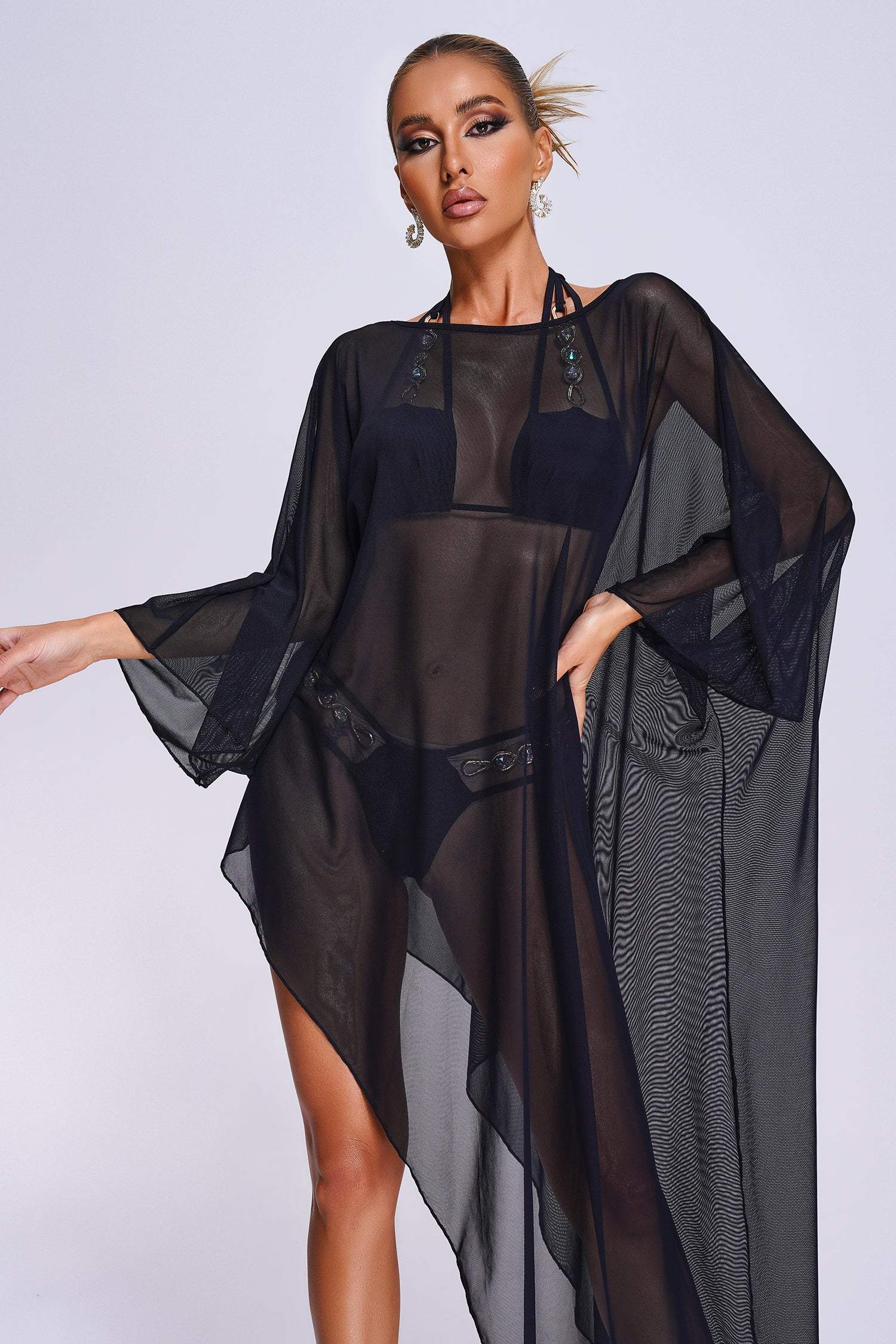 Kasey Mesh Beach Cover	