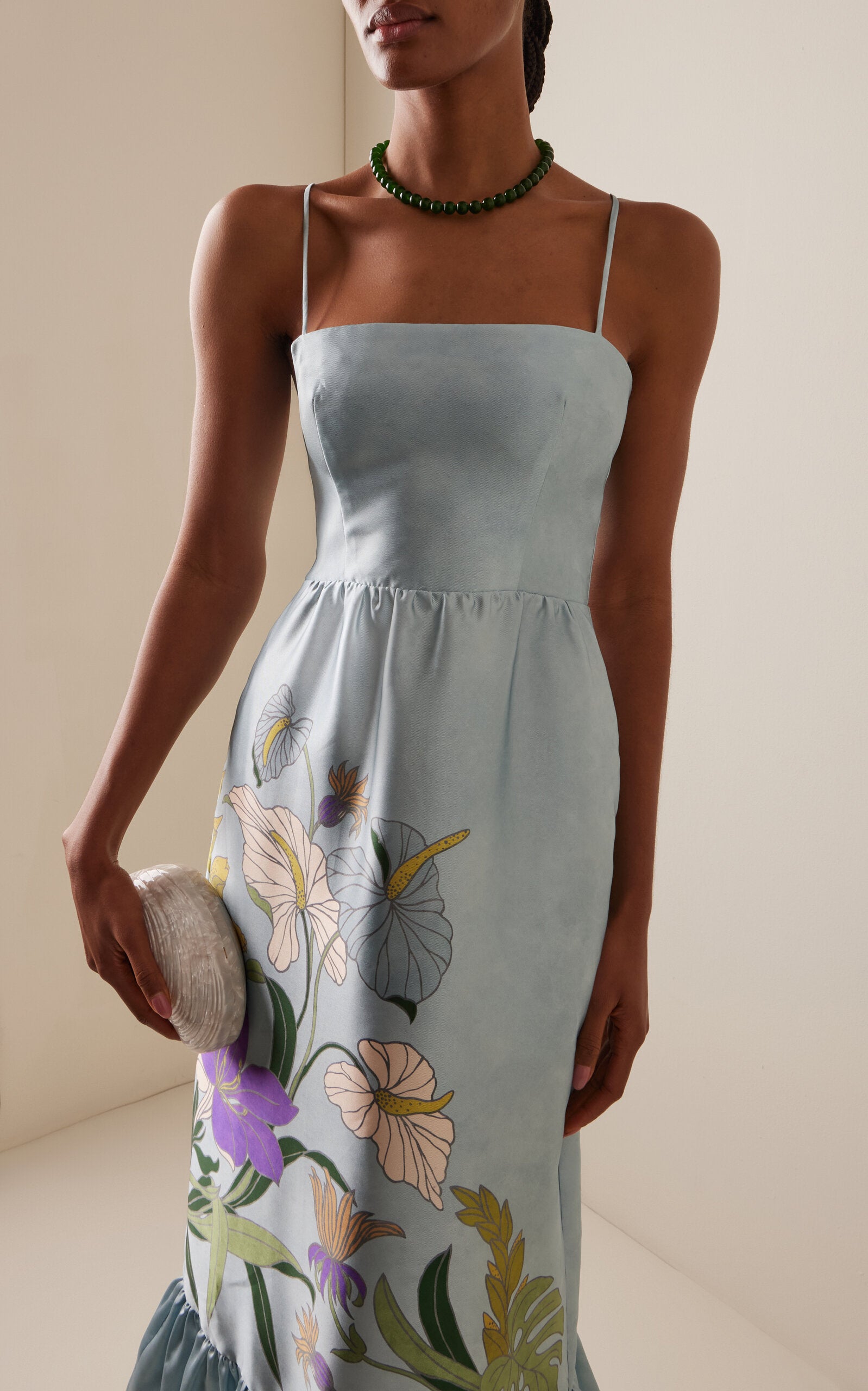 Alfie Taffeta Midi Dress
