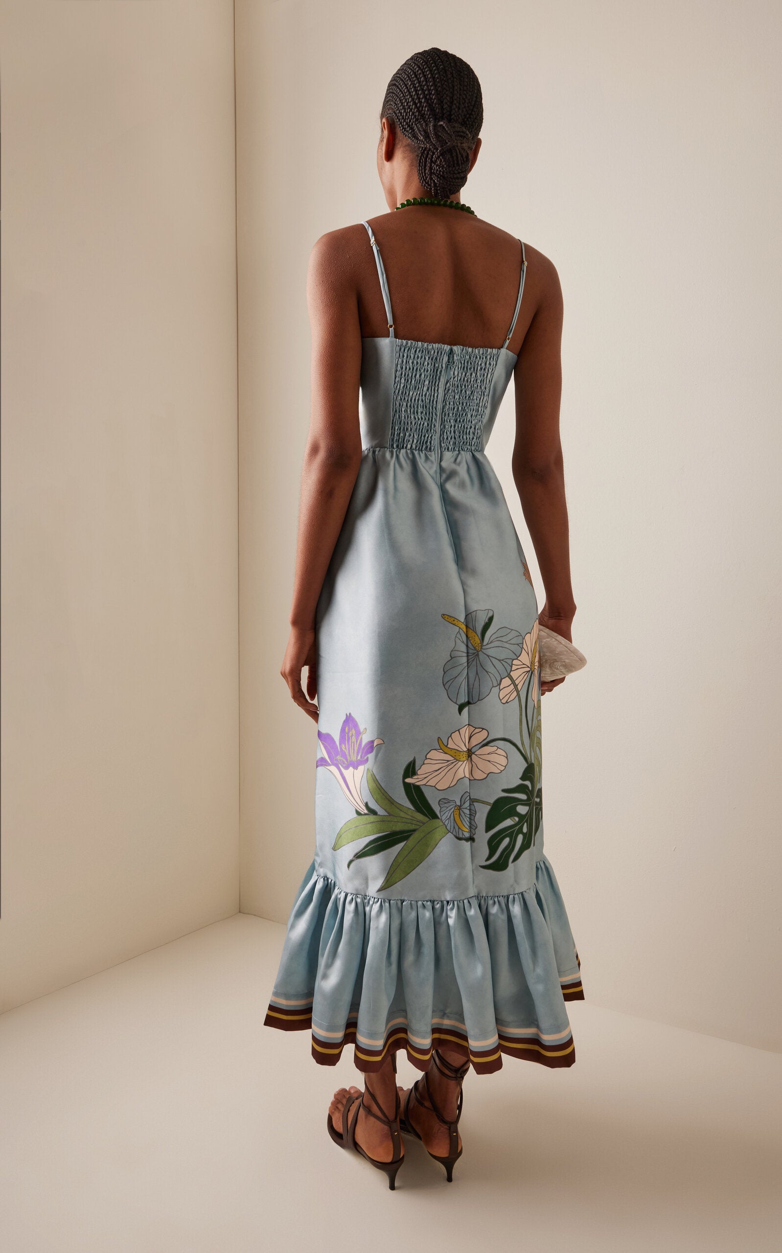 Alfie Taffeta Midi Dress