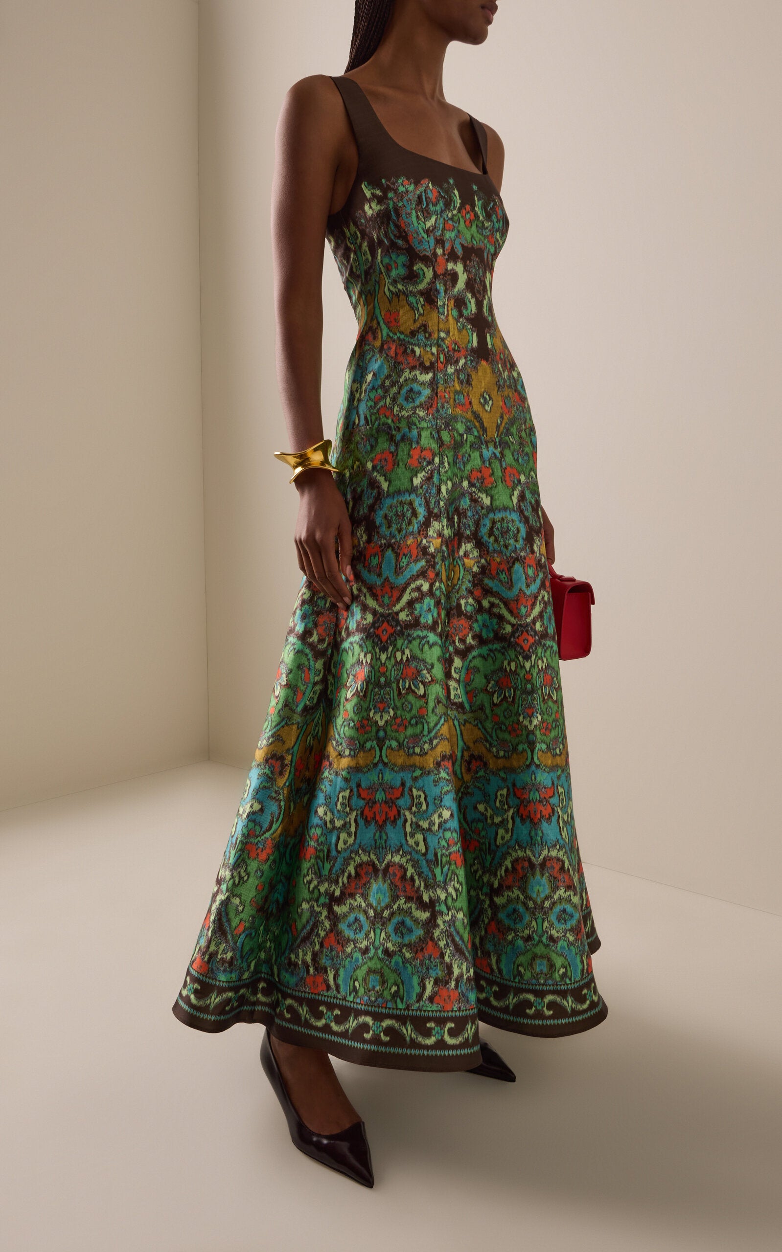 Charlotte Satin Gown