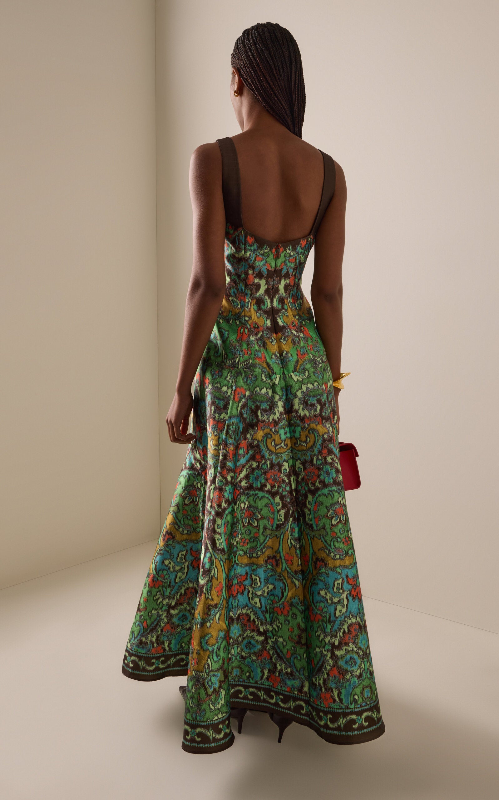 Charlotte Satin Gown