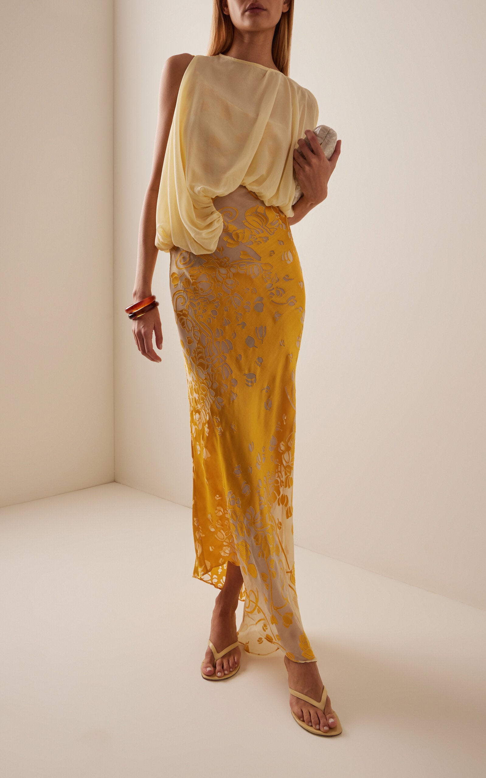 Exclusive Cumulus Burnout Maxi Dress