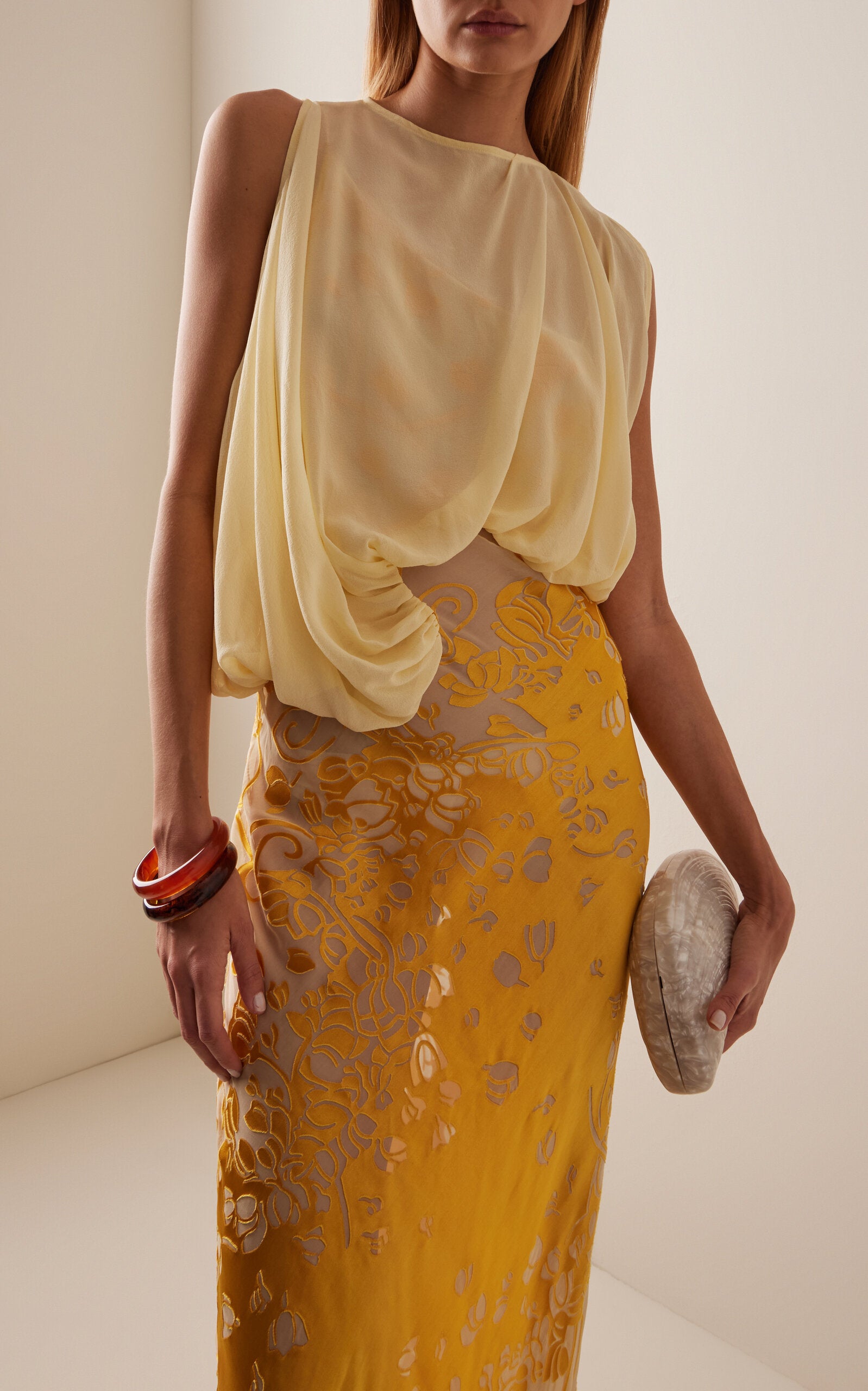 Exclusive Cumulus Burnout Maxi Dress