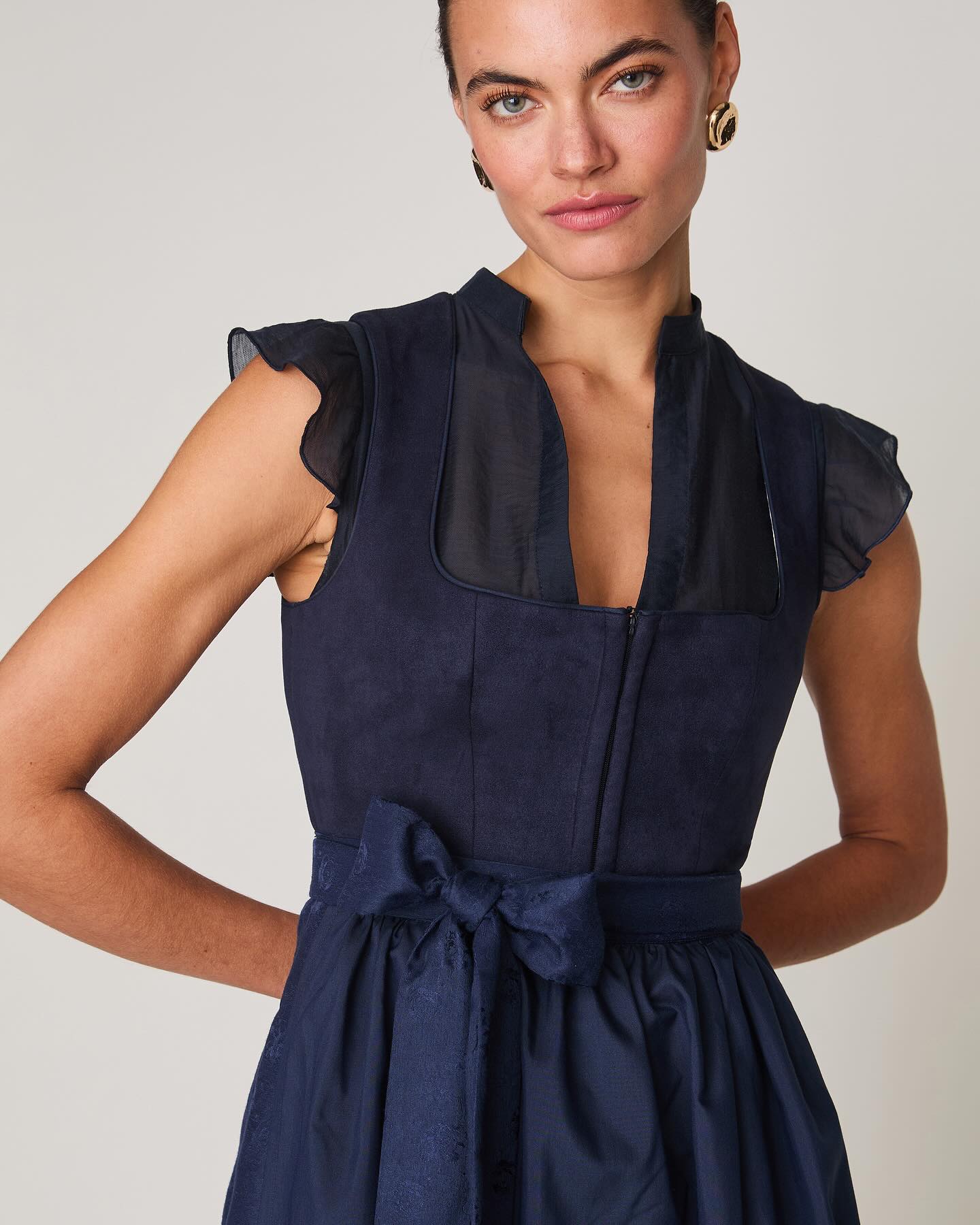 Dirndl dunkelblau Noah	