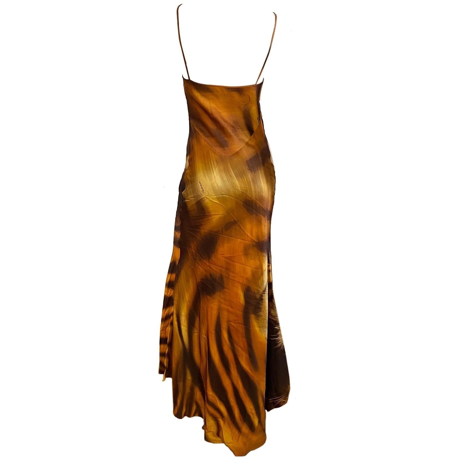 Tiger Print Runway Dress
