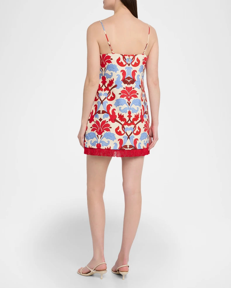 Valencia Printed Mini Dress