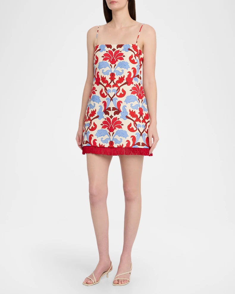 Valencia Printed Mini Dress