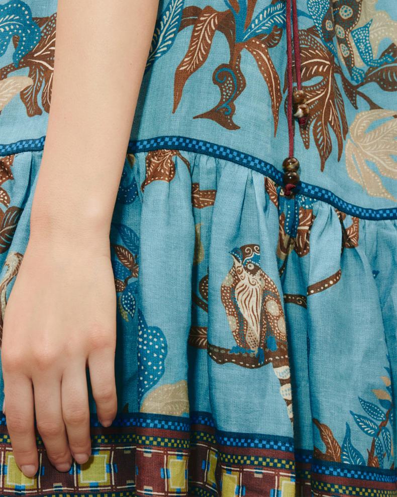 Georgie Ramie Mini Dress