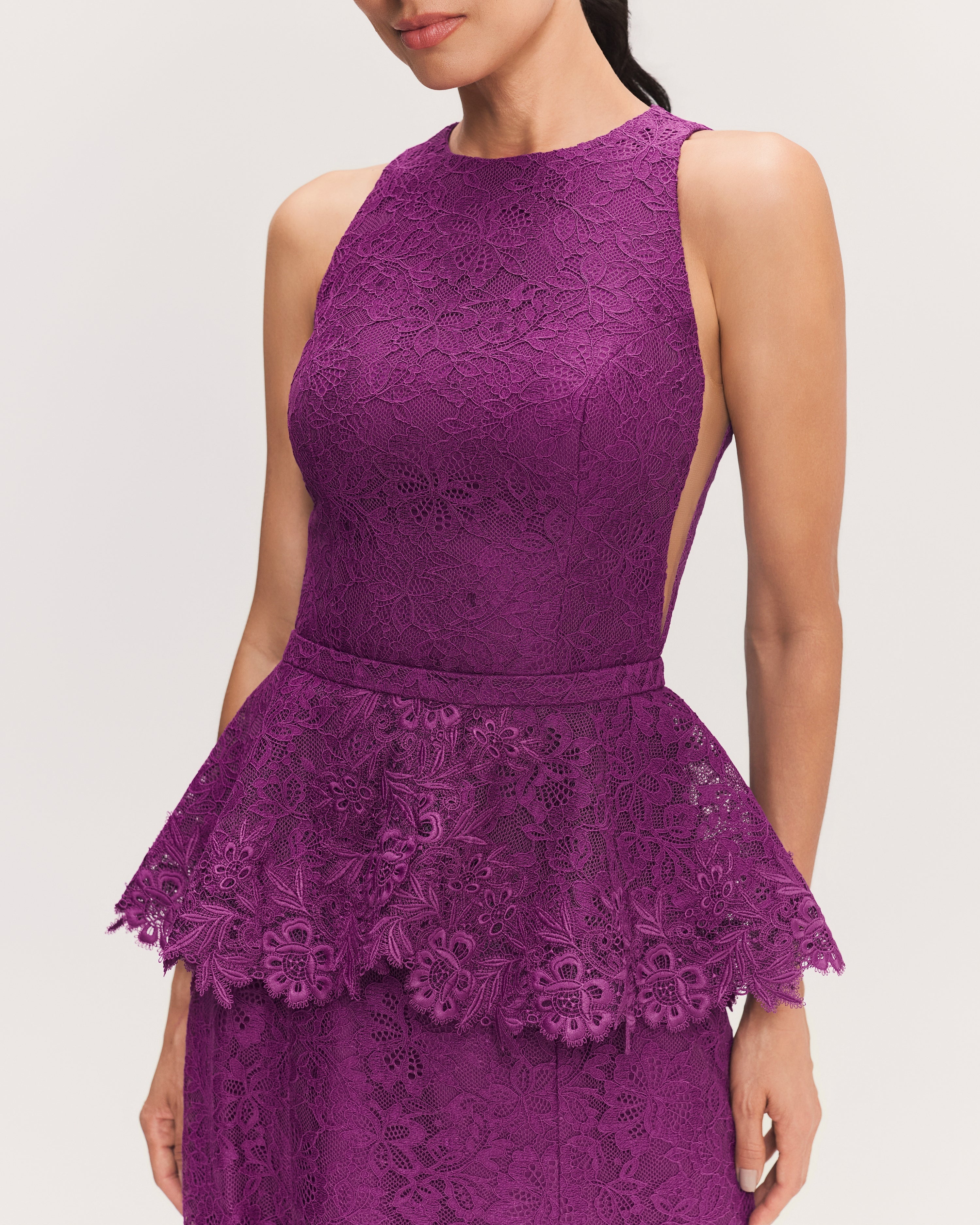 VESTIDO LONGO MELISSA VIOLETA DO MAR