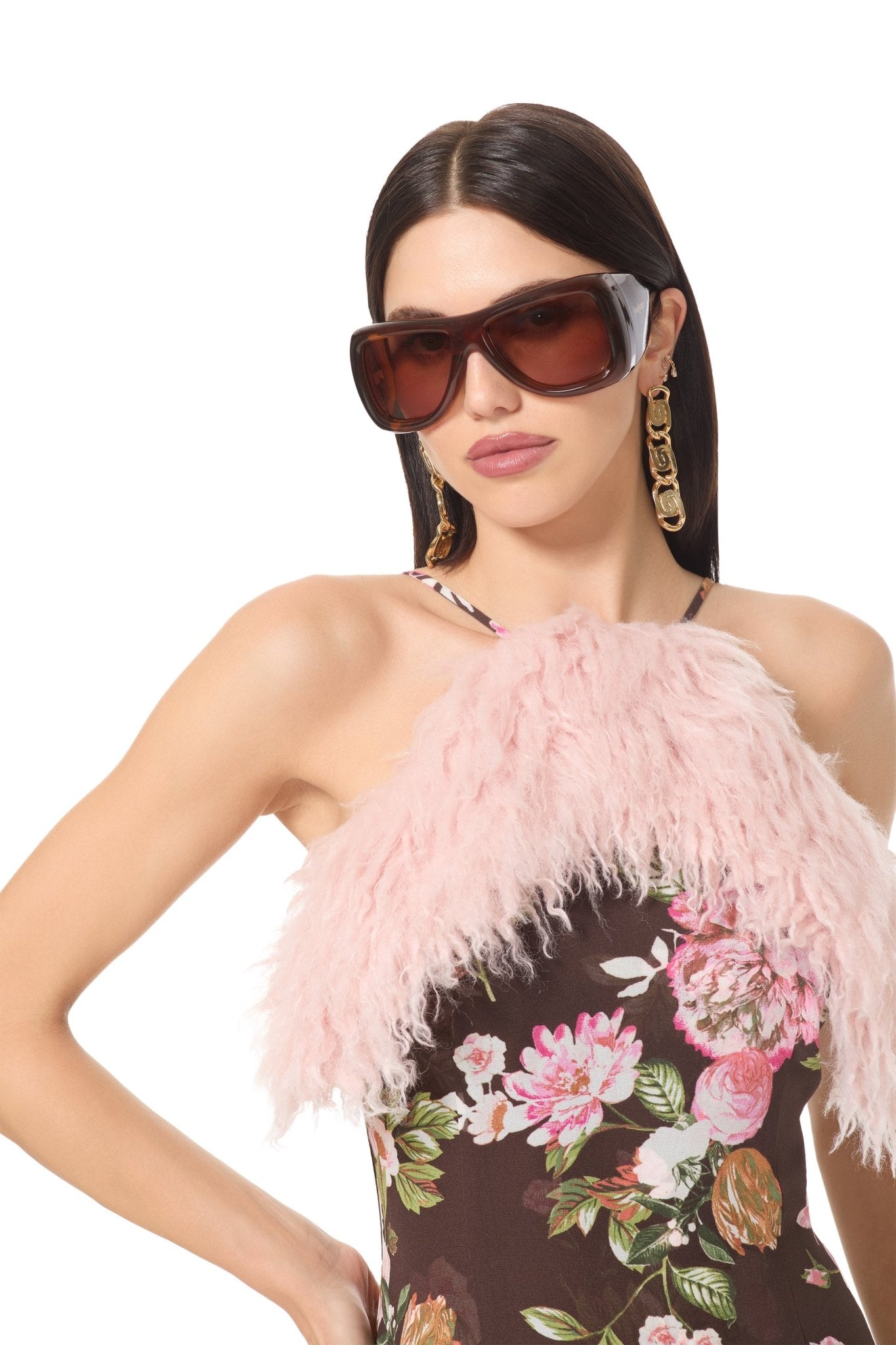 Jeffries Dress - Chocolate Rose