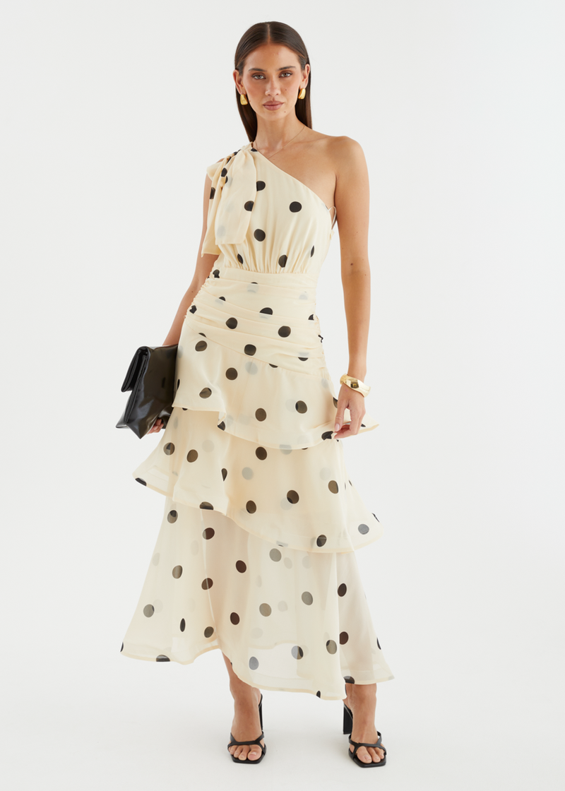 Bailee One Shoulder Midi Dress