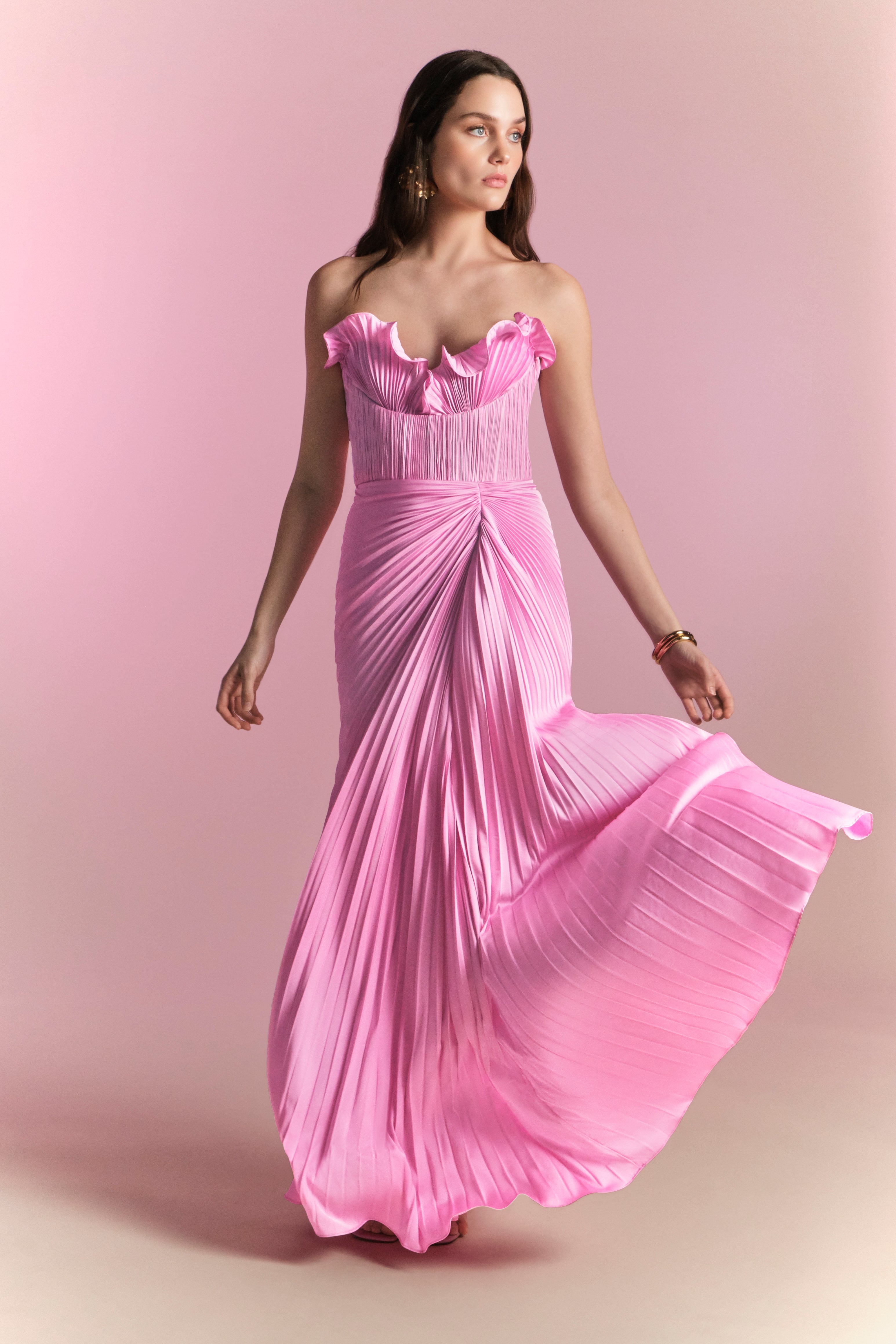 Kaylani Pleated Gown