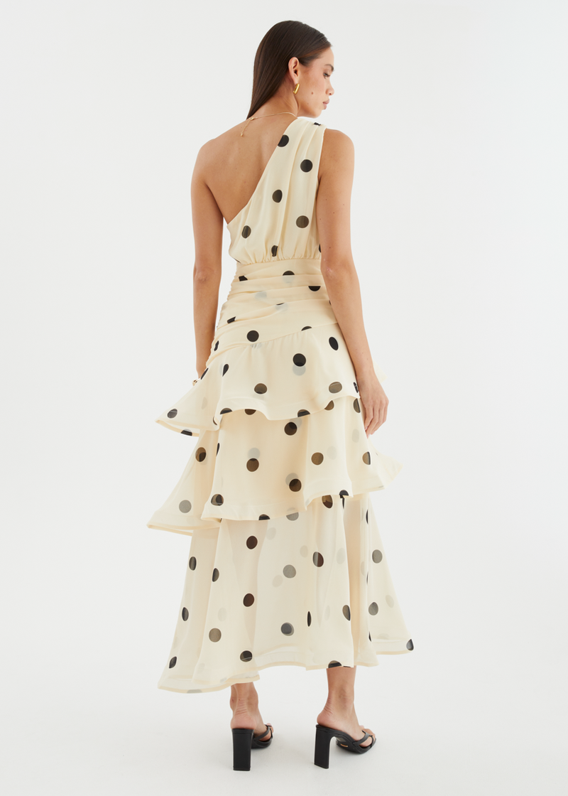 Bailee One Shoulder Midi Dress