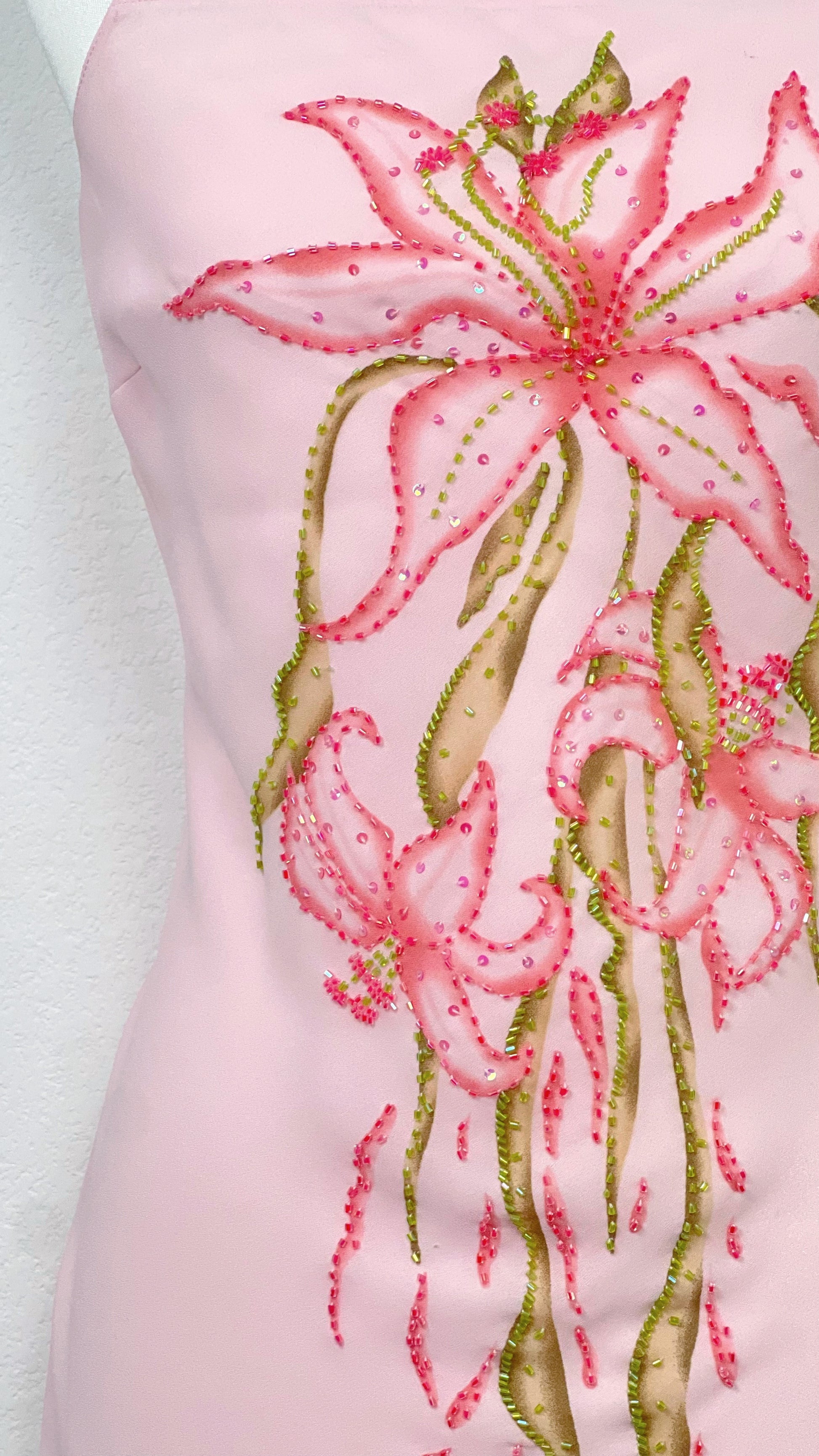 RARE Pink Lily Dress