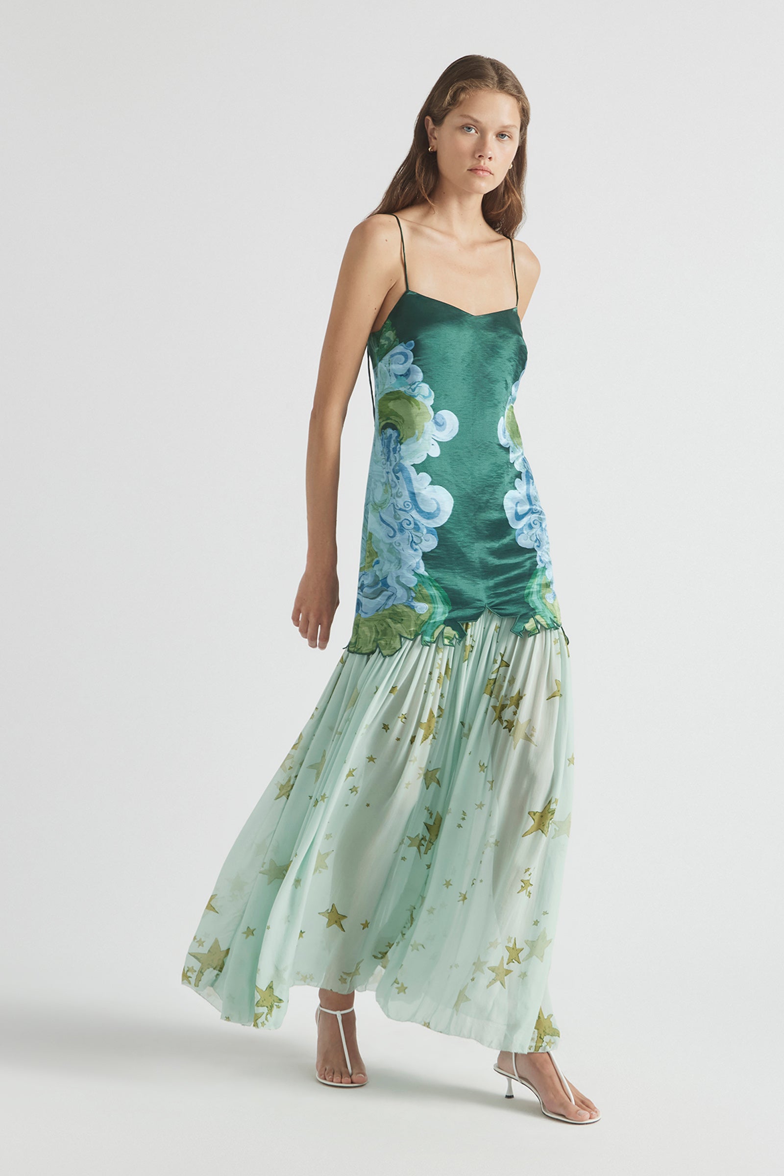 RUNAWAY STAR DROP WAIST GOWN
