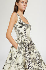 Midi Dress Leopard print