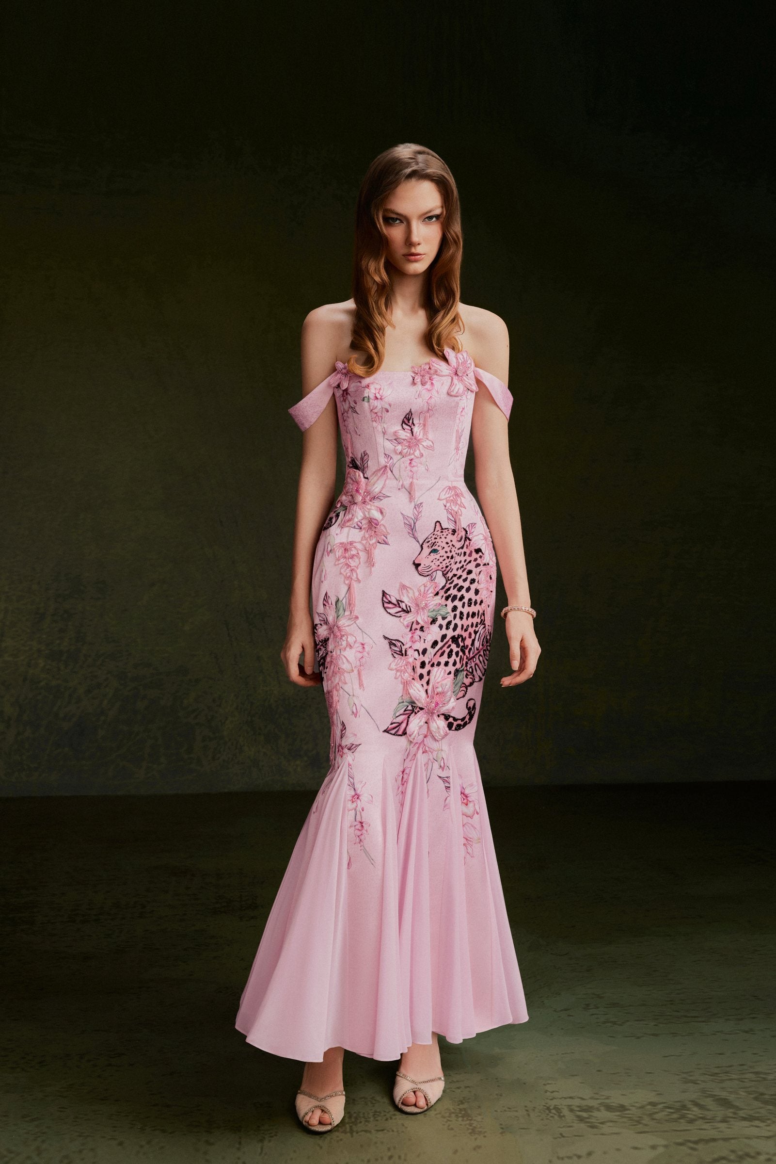 Panthère Bejeweled Gown