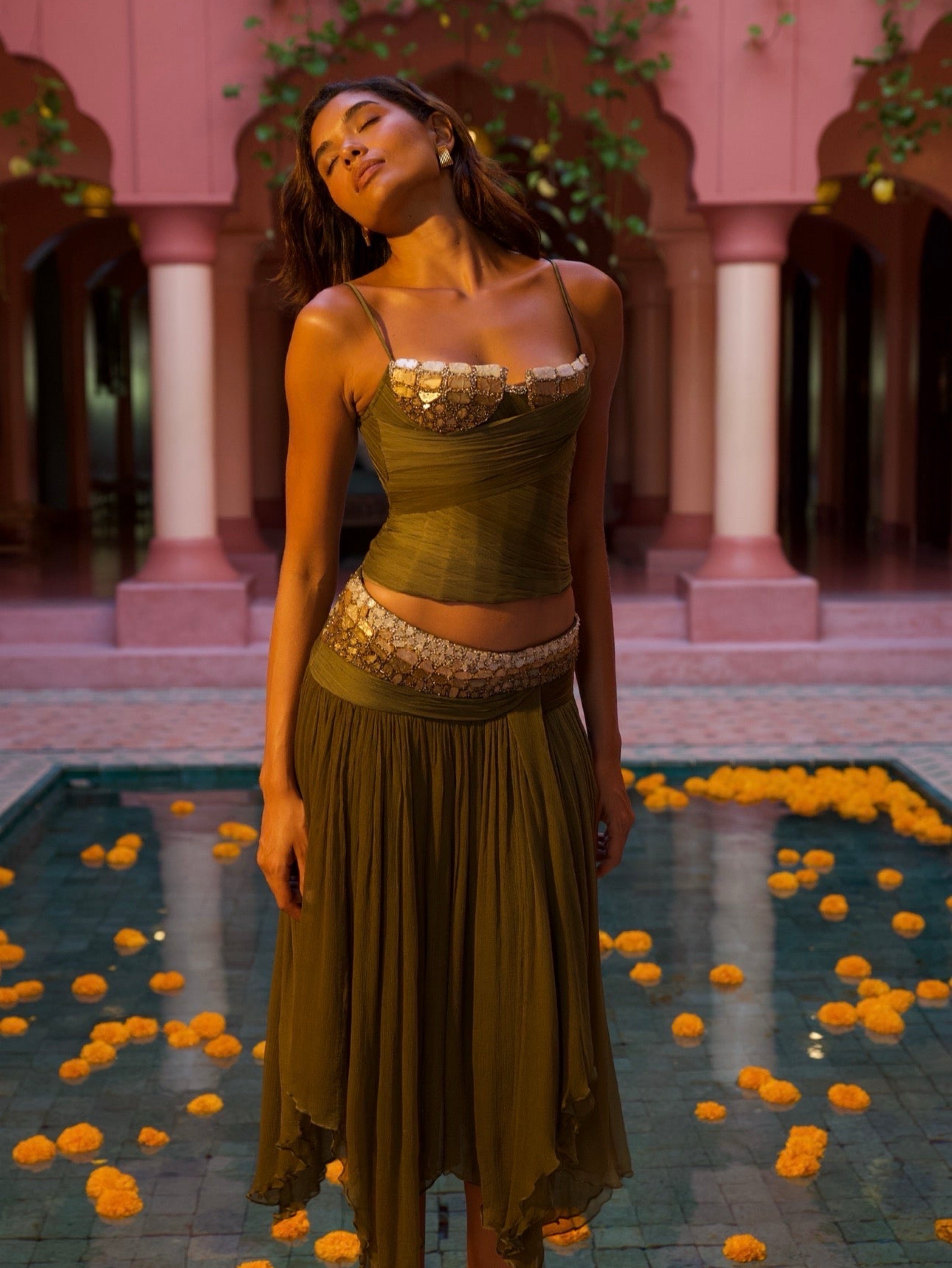 BRAND NEW - Sanēa Season Sarina Set in Olive