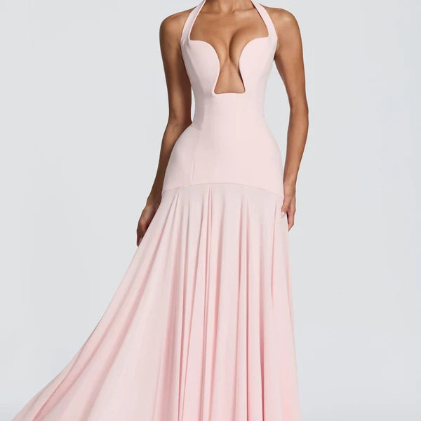 Cyrene Maxi Dress - Blush