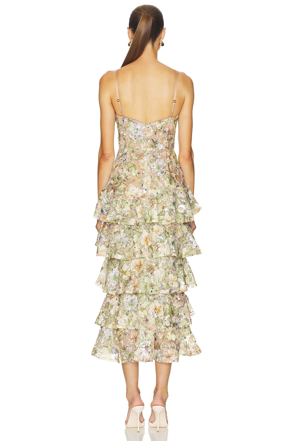 Saffron Floral Dress