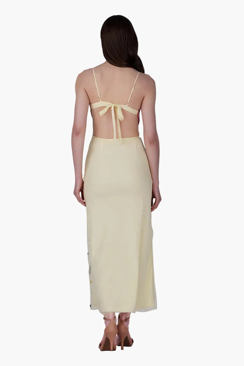 Bowfin Fish Embellished Lurex Dress