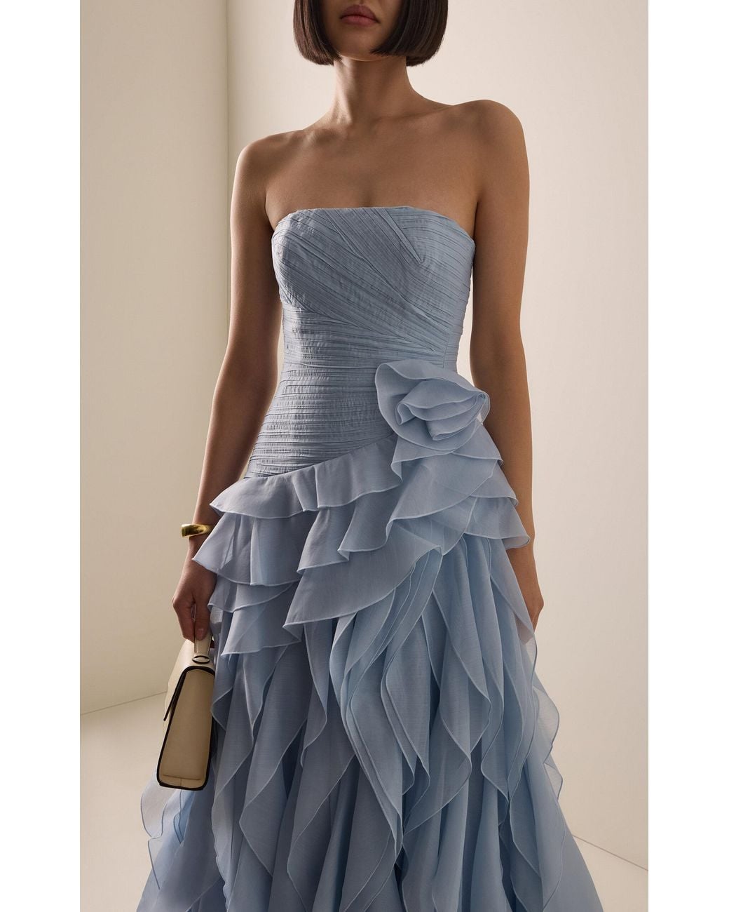 Canyon Ruffled Gown