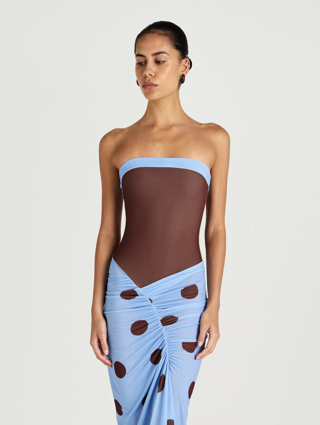 Rumi Strapless Maxi Dress