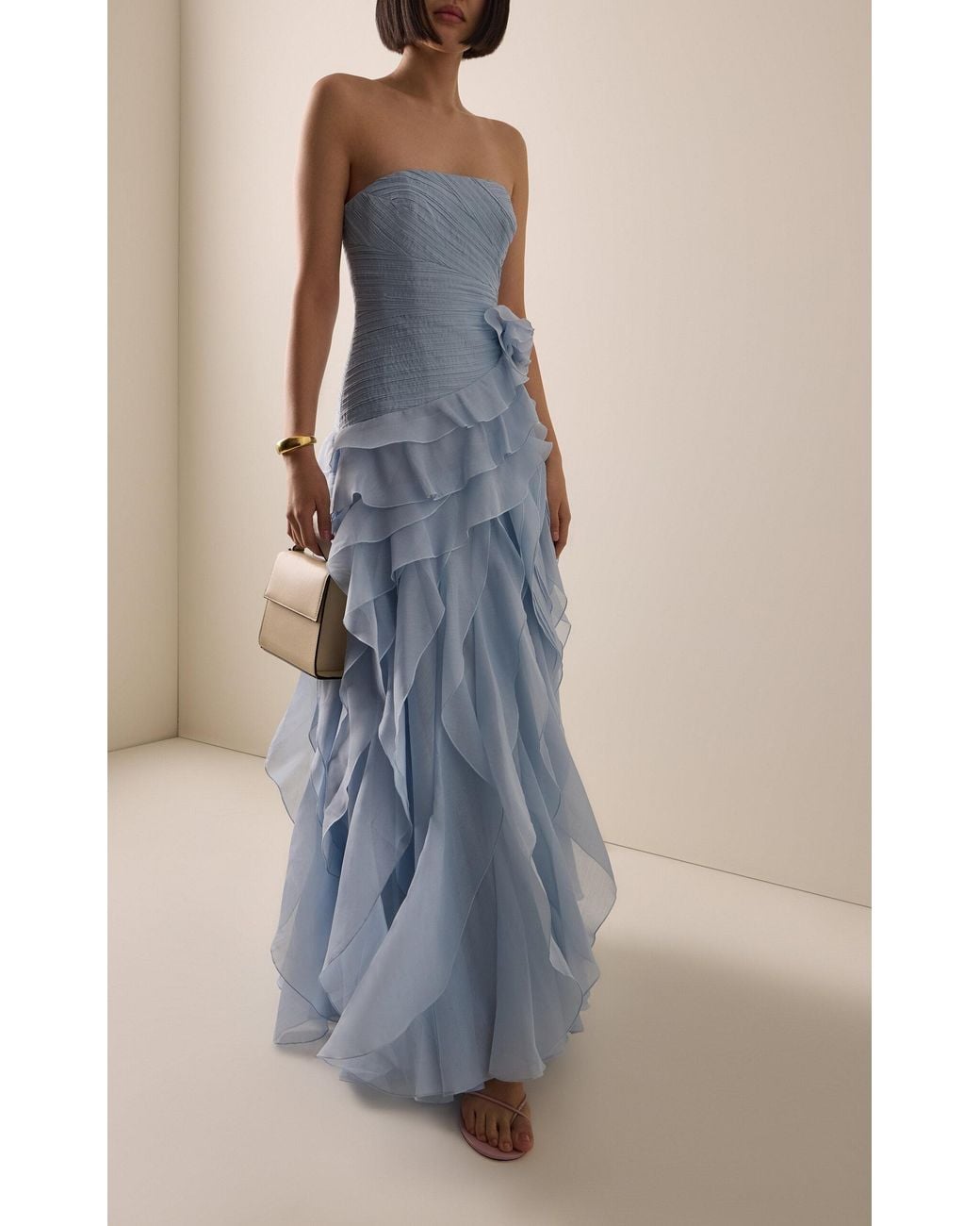 Canyon Ruffled Gown