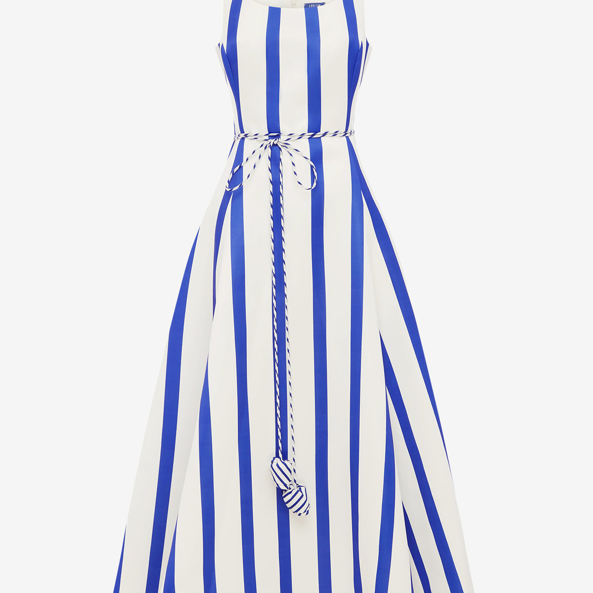Serafina Striped Maxi Dress - Navy