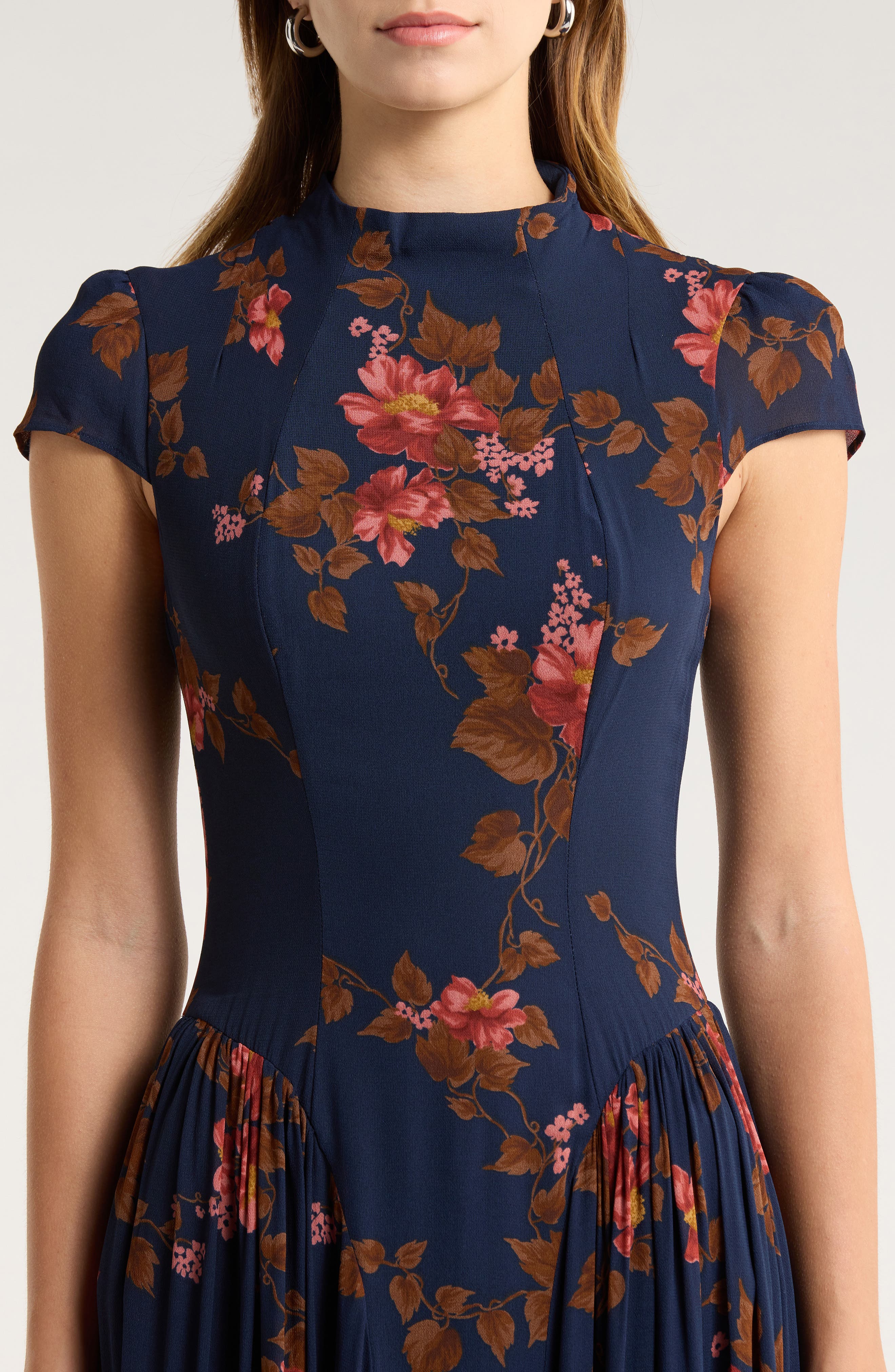 Maven Floral Print Maxi Dress