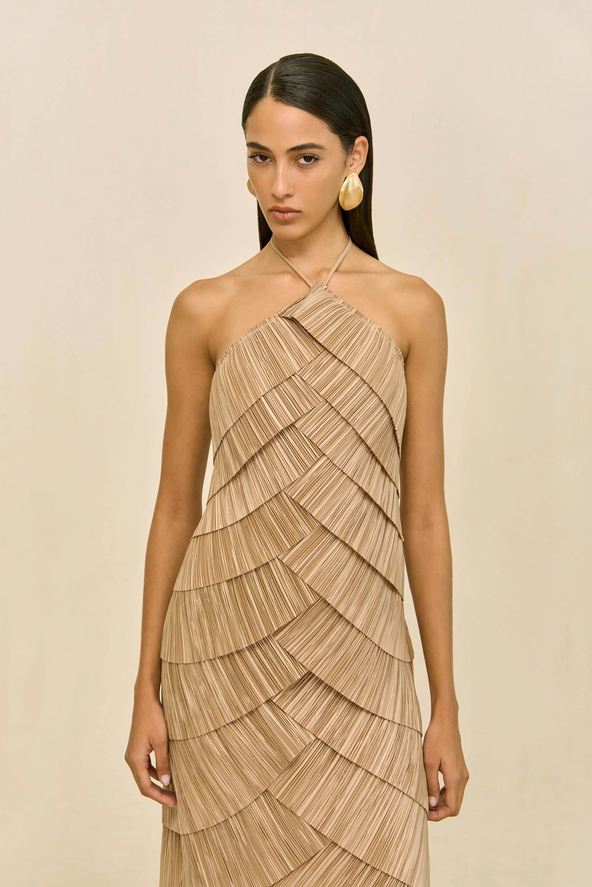 MARSLA DRESS - SESAME