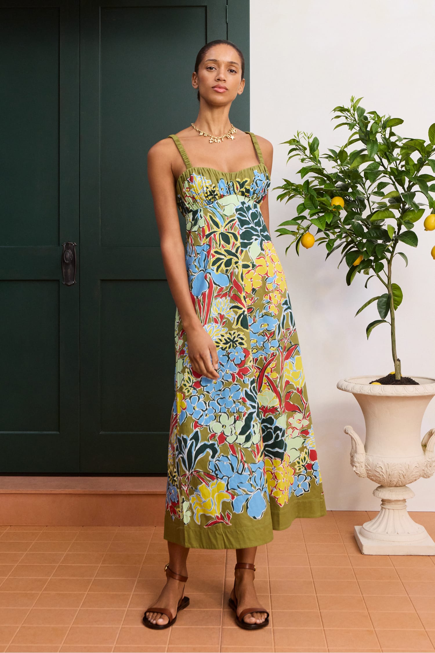 SOLSTICE MIDI DRESS