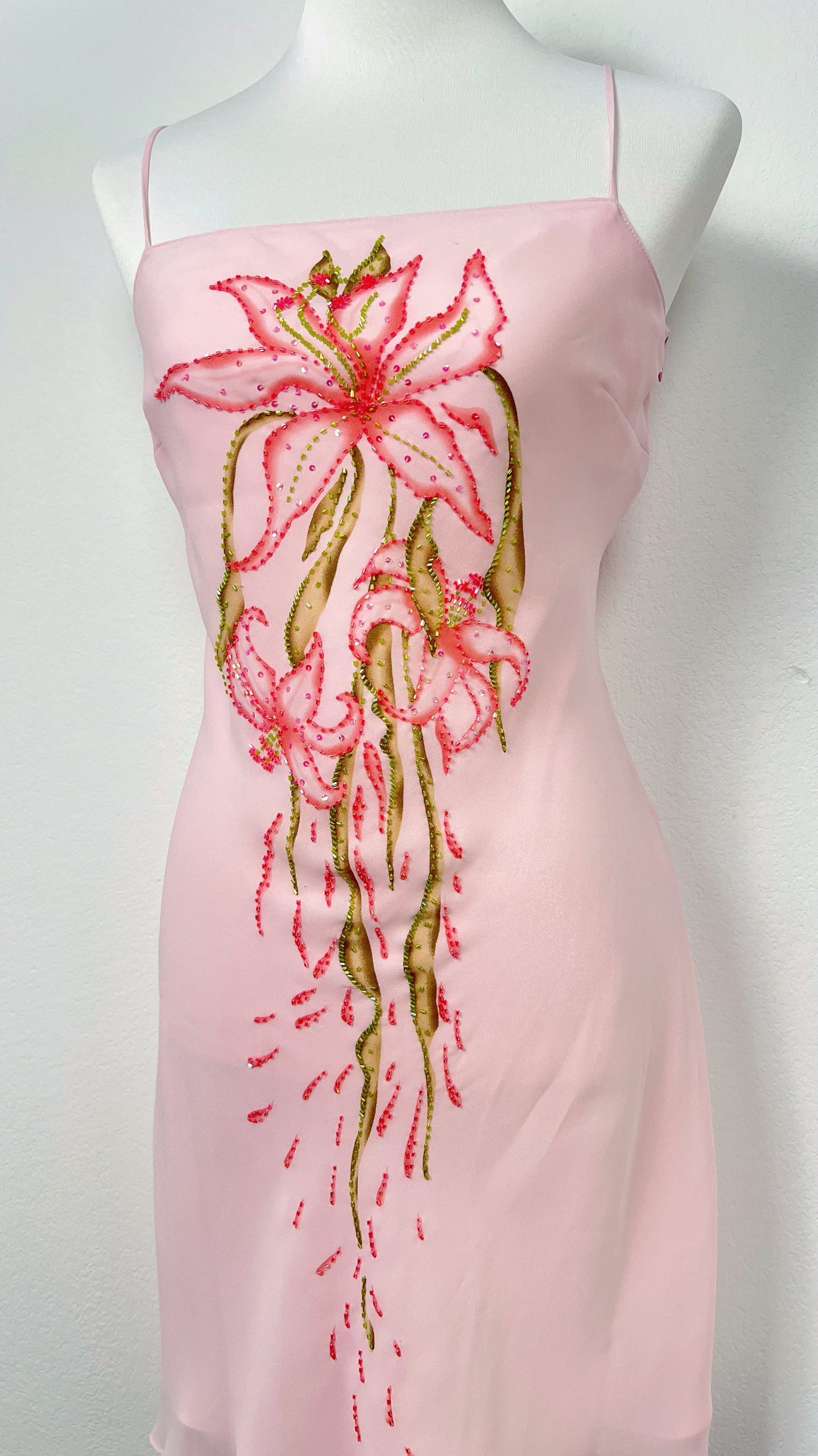 RARE Pink Lily Dress