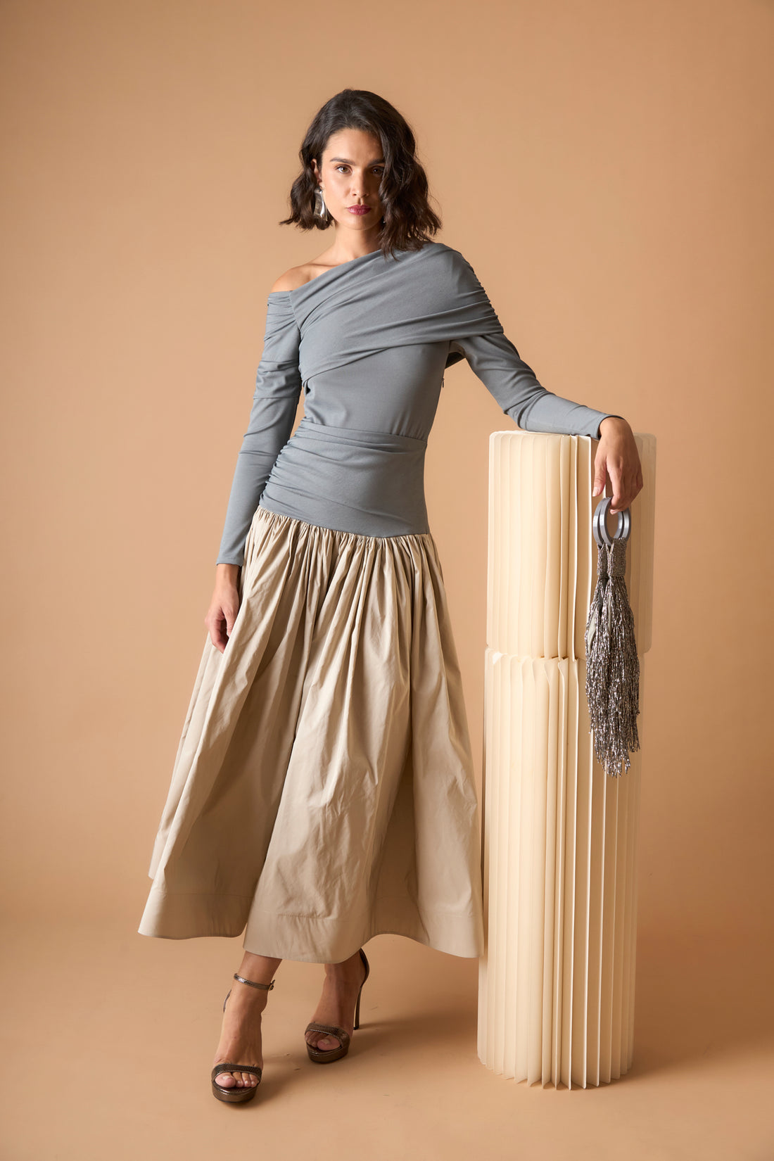 LIRIAN DRESS GREY
