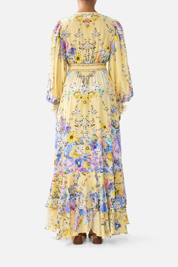 LONG BUTTON FRONT DRESS DARLING BUDS