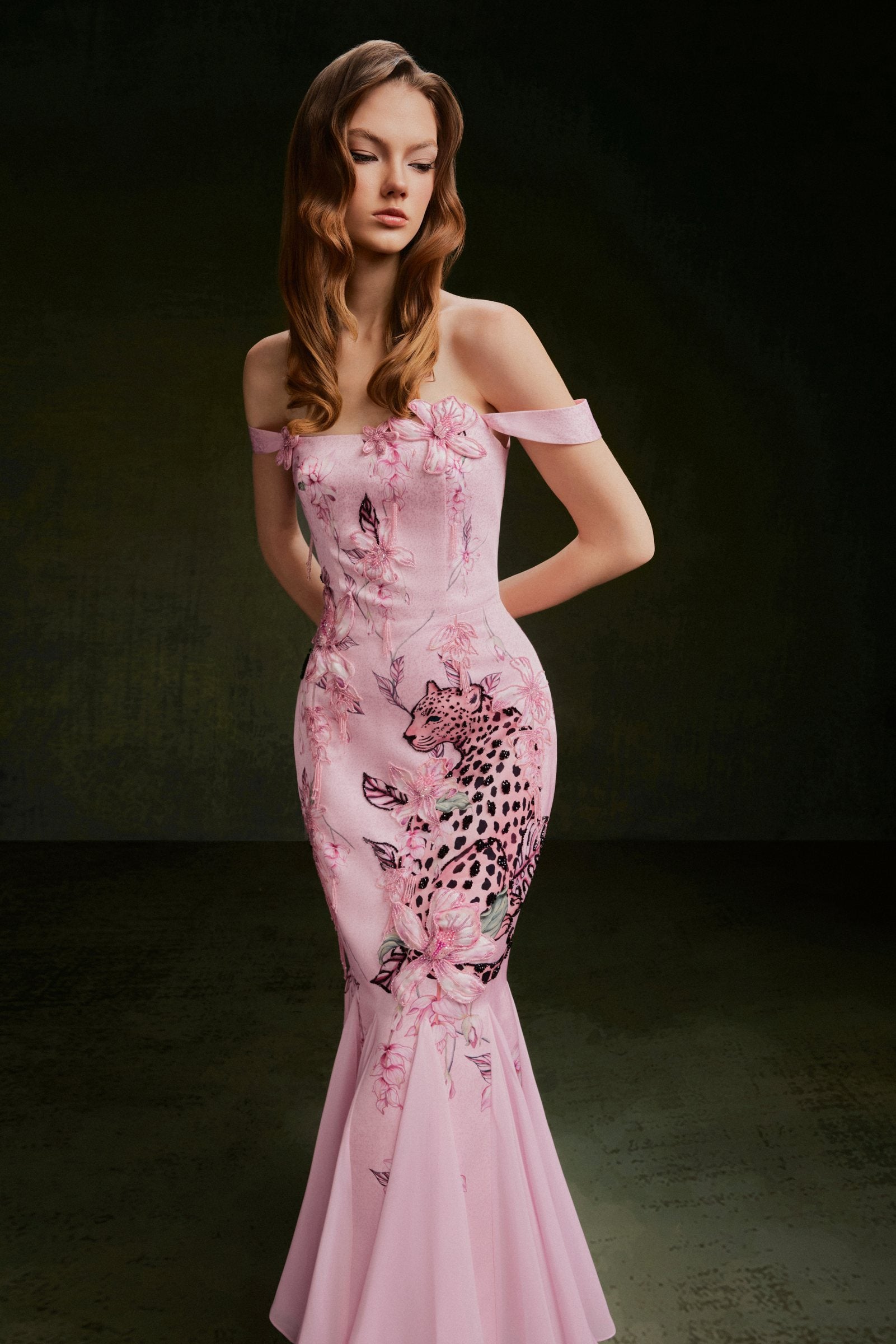 Panthère Bejeweled Gown