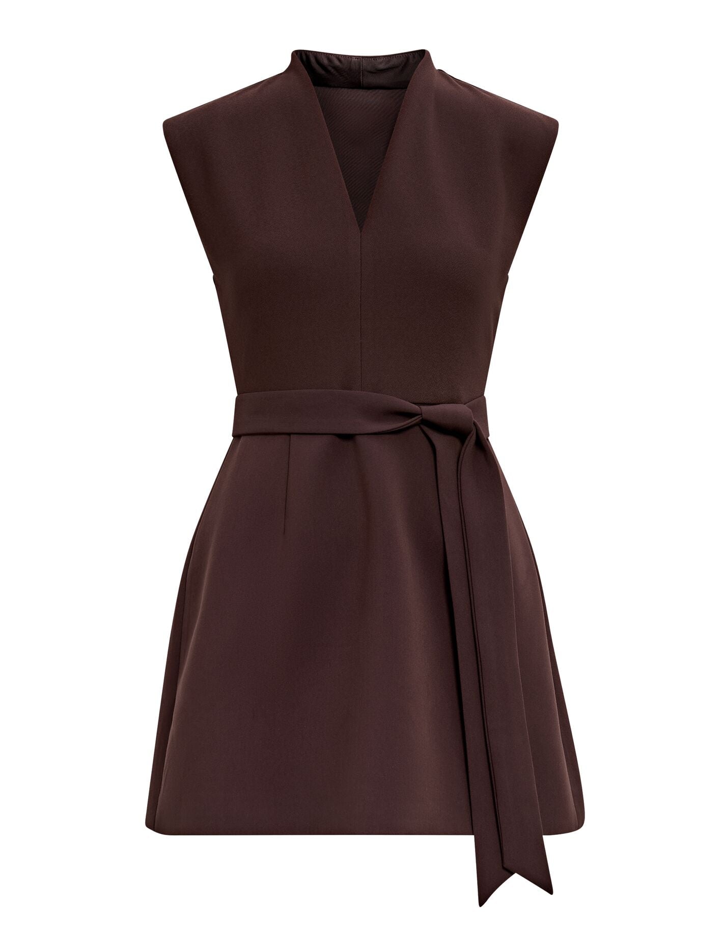 Rory Structured Tie Mini Dress