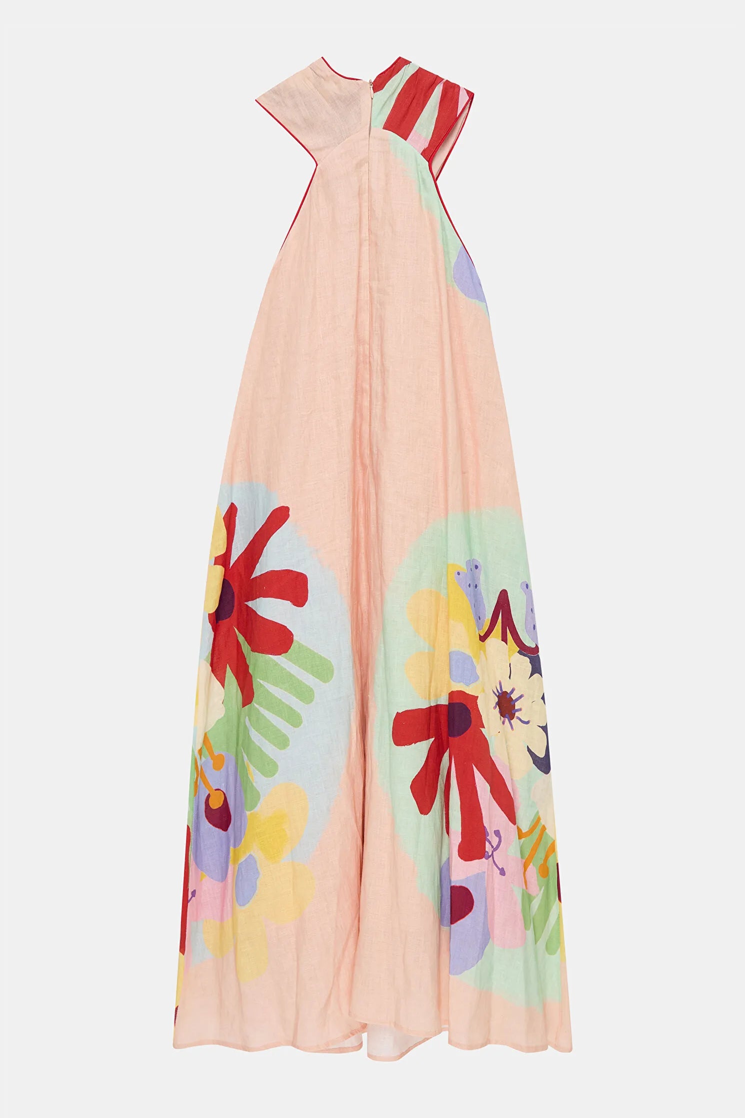 Multicolor Patterned Mini Women's Dress