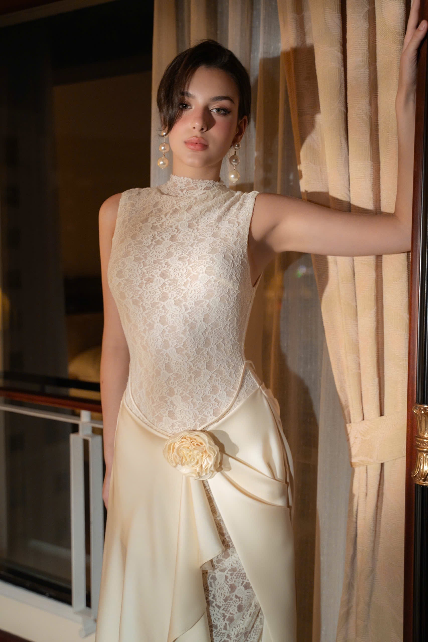 ARIANNA DRESS - Creamy White
