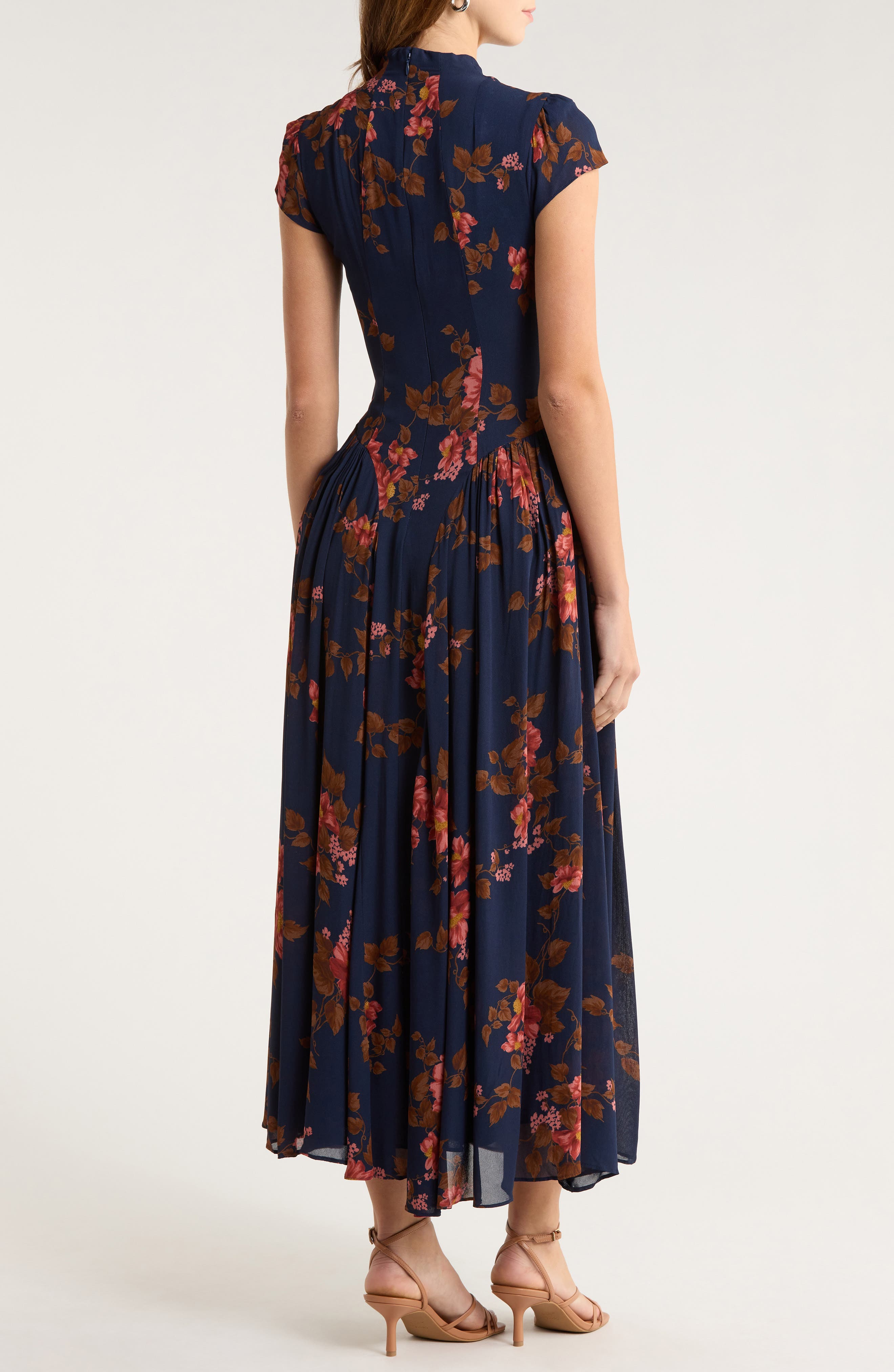 Maven Floral Print Maxi Dress