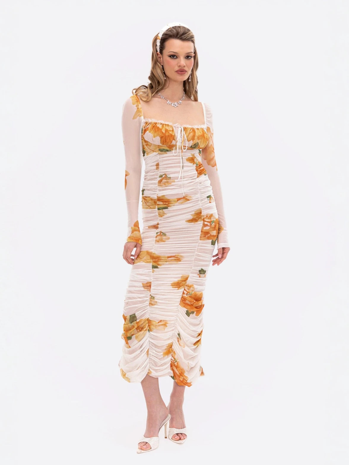 Mariah Dress: Floral Maxi Dress